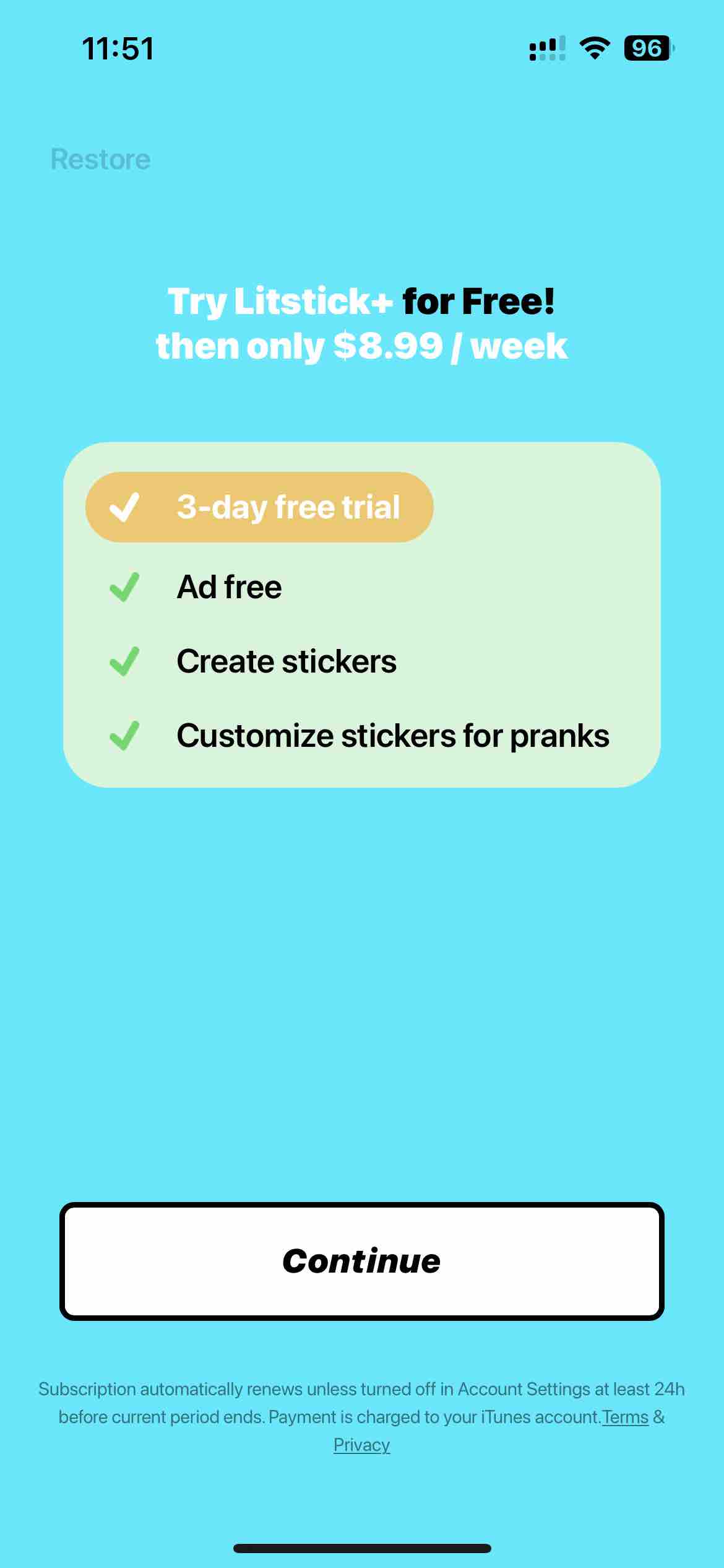 Litstick - Best Stickers App