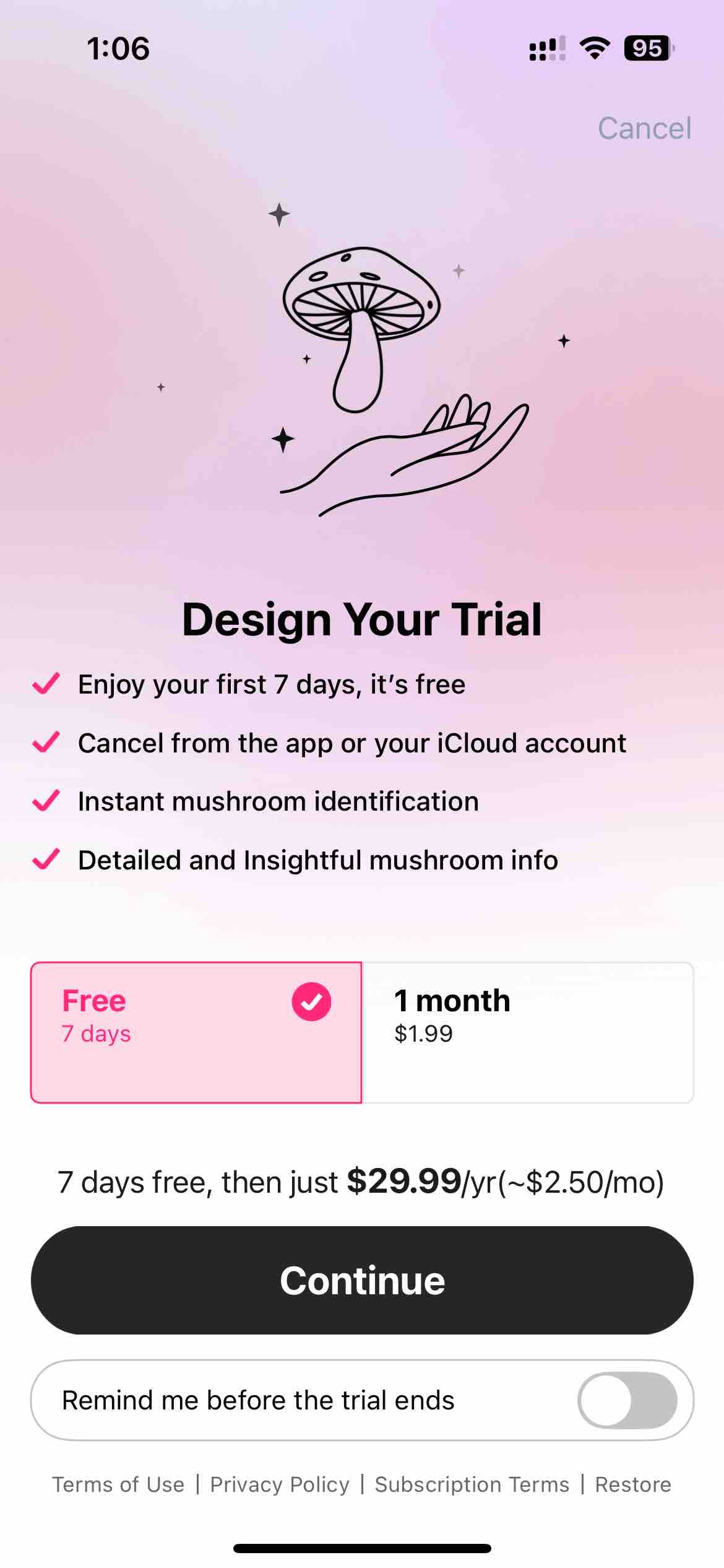 Picture Mushroom: Identifier