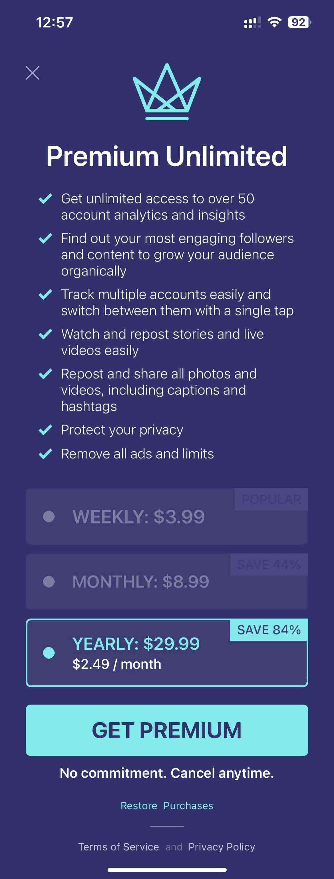 Reports+ Followers Tracker IG