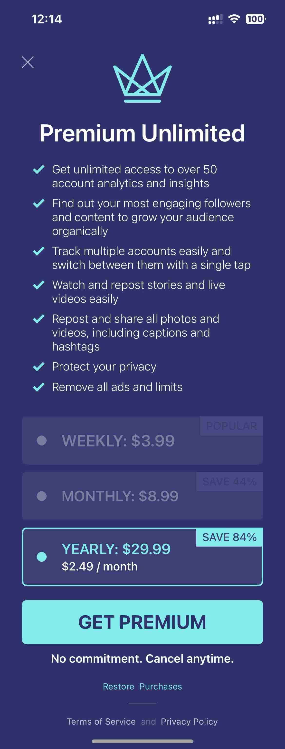 Reports+ Followers Tracker IG