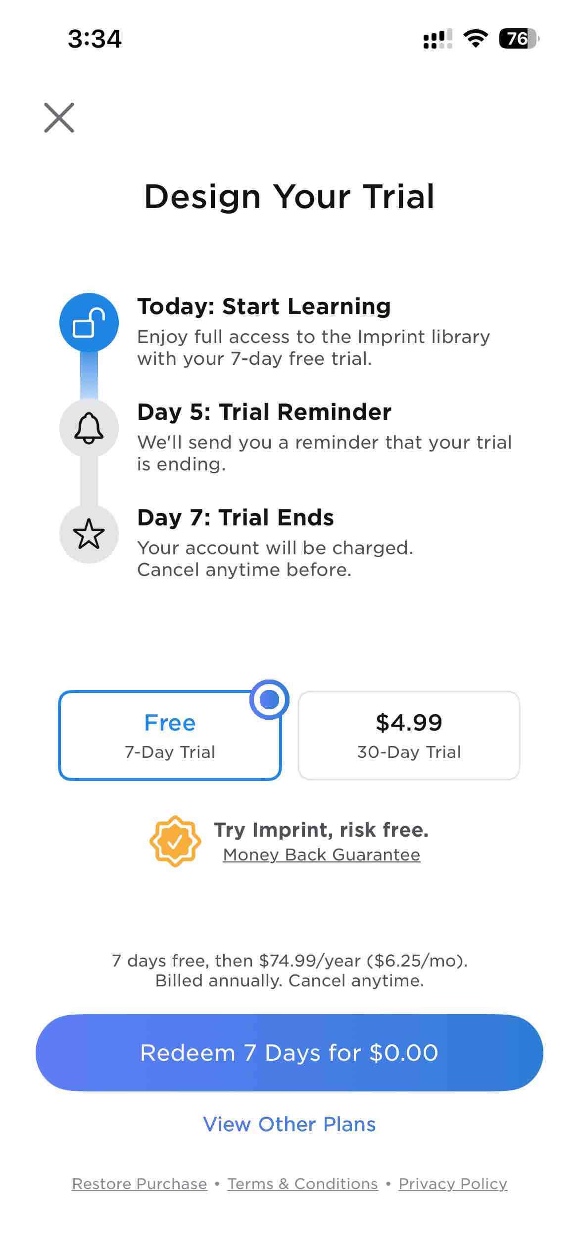 Imprint: Visual Micro Learning