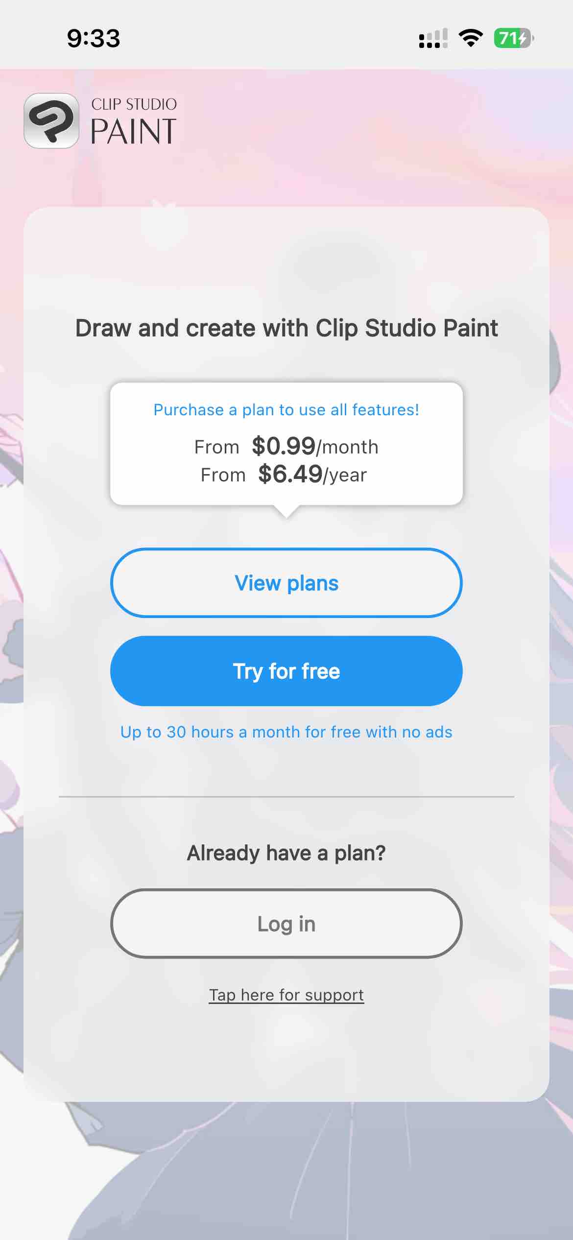 Clip Studio Paint for iPhone