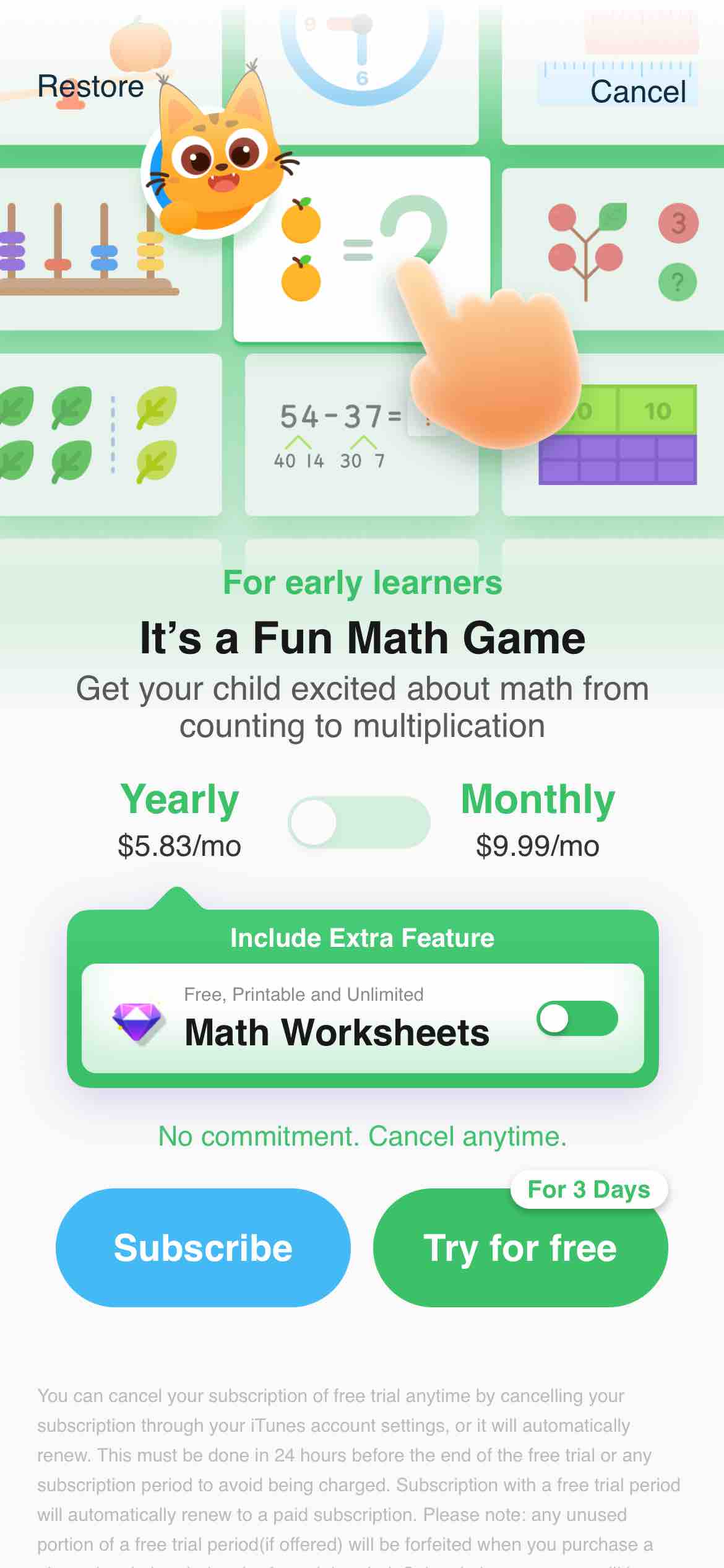 GogoMath: Grades K-6 Learning