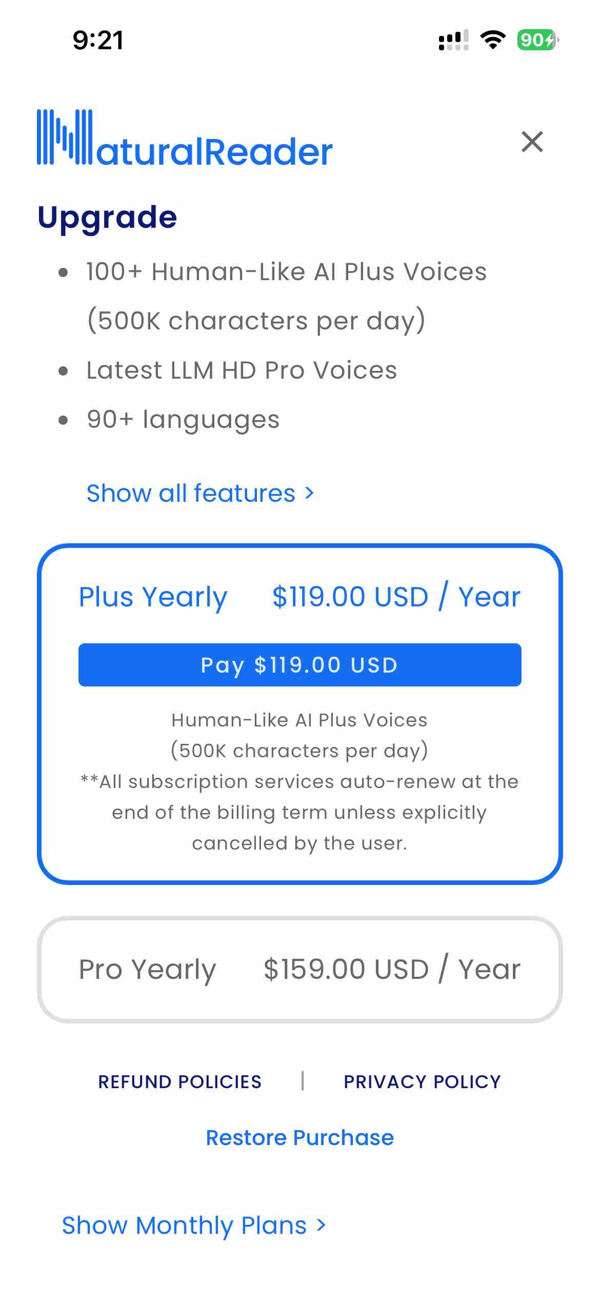 NaturalReader - Text To Speech