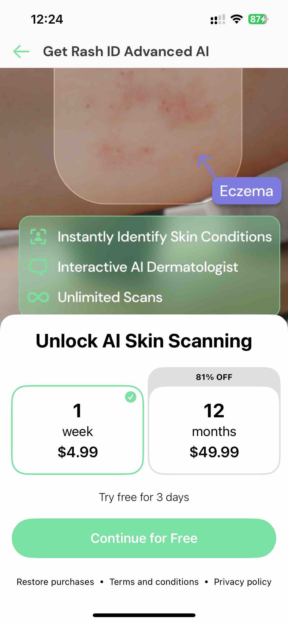 Rash ID - Skin Rash Identifier