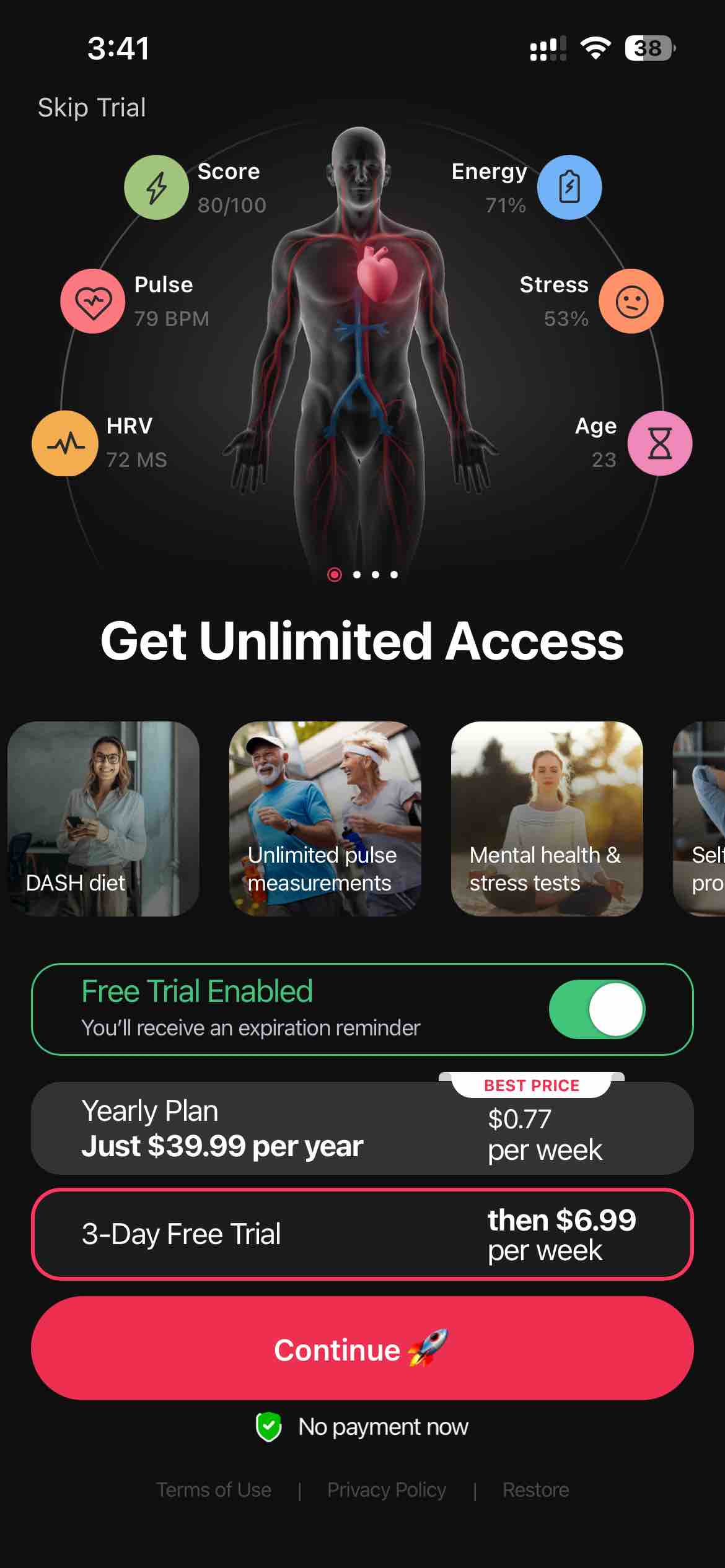 InPulse - Heart Rate Monitor