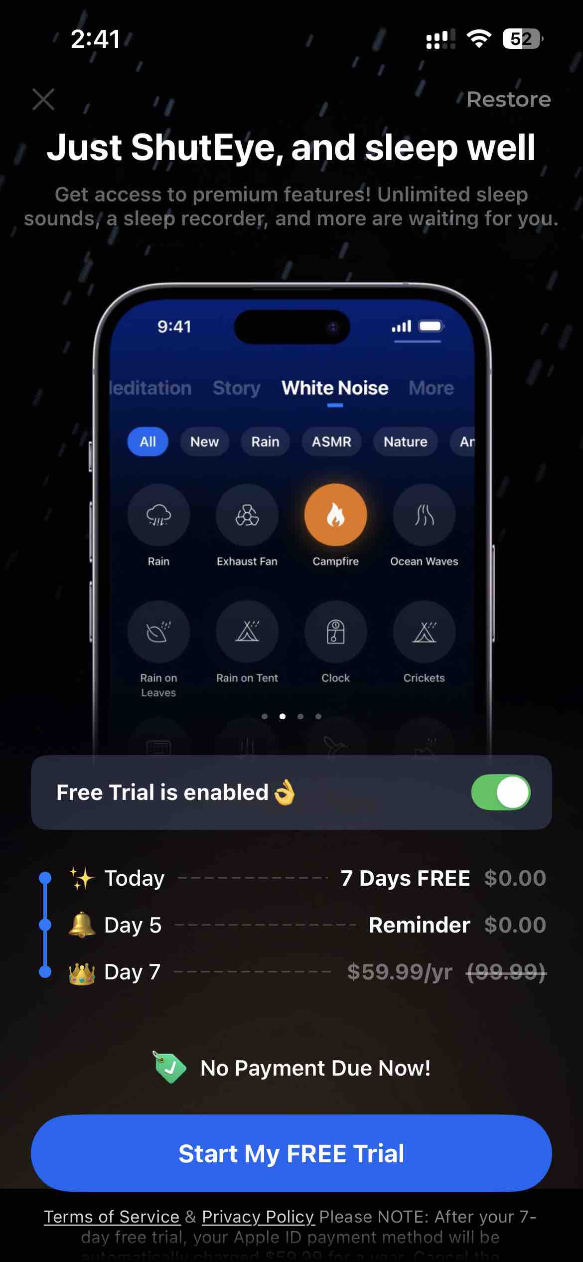 ShutEye®: Sleep Tracker, Sound