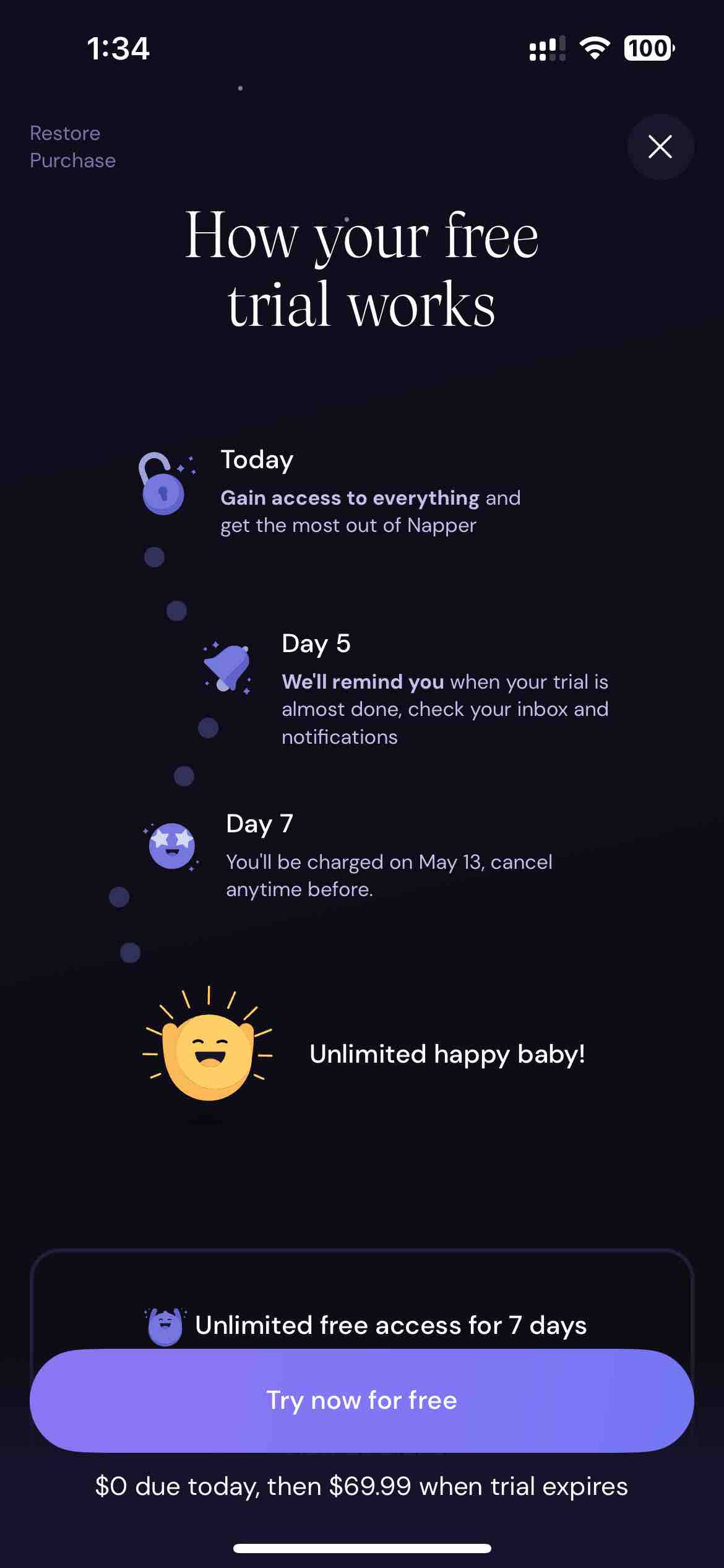 Napper: Baby Sleep Tracker