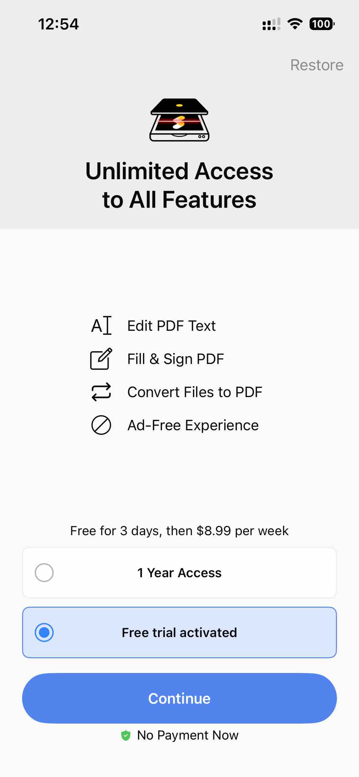 PDF Scanner App: Scan Docs, ID
