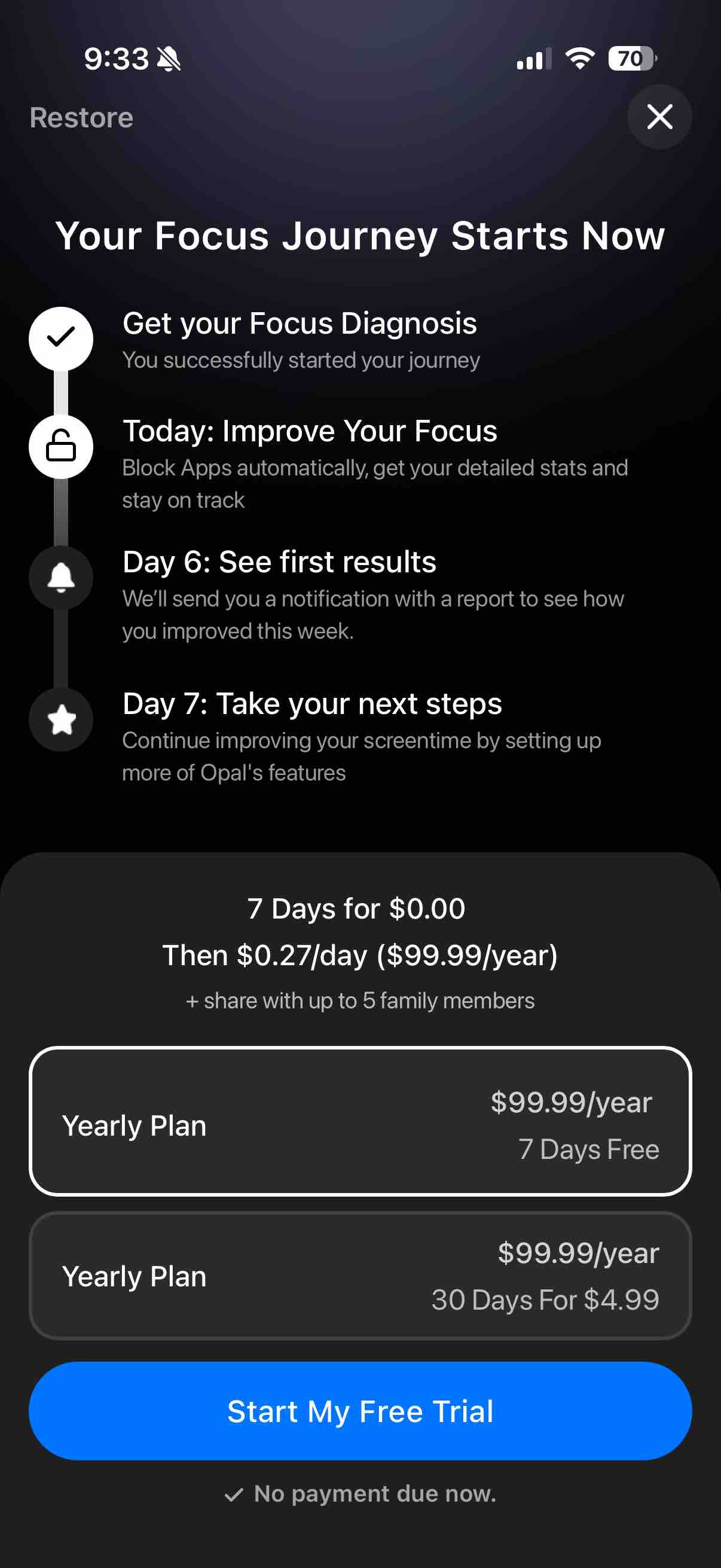 Opal: Screen Time Control
