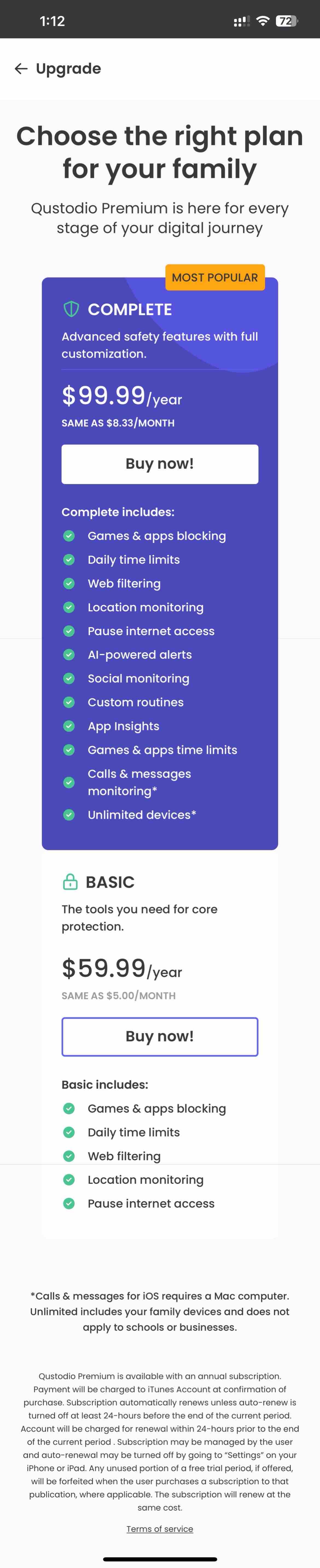Qustodio Parental Control App