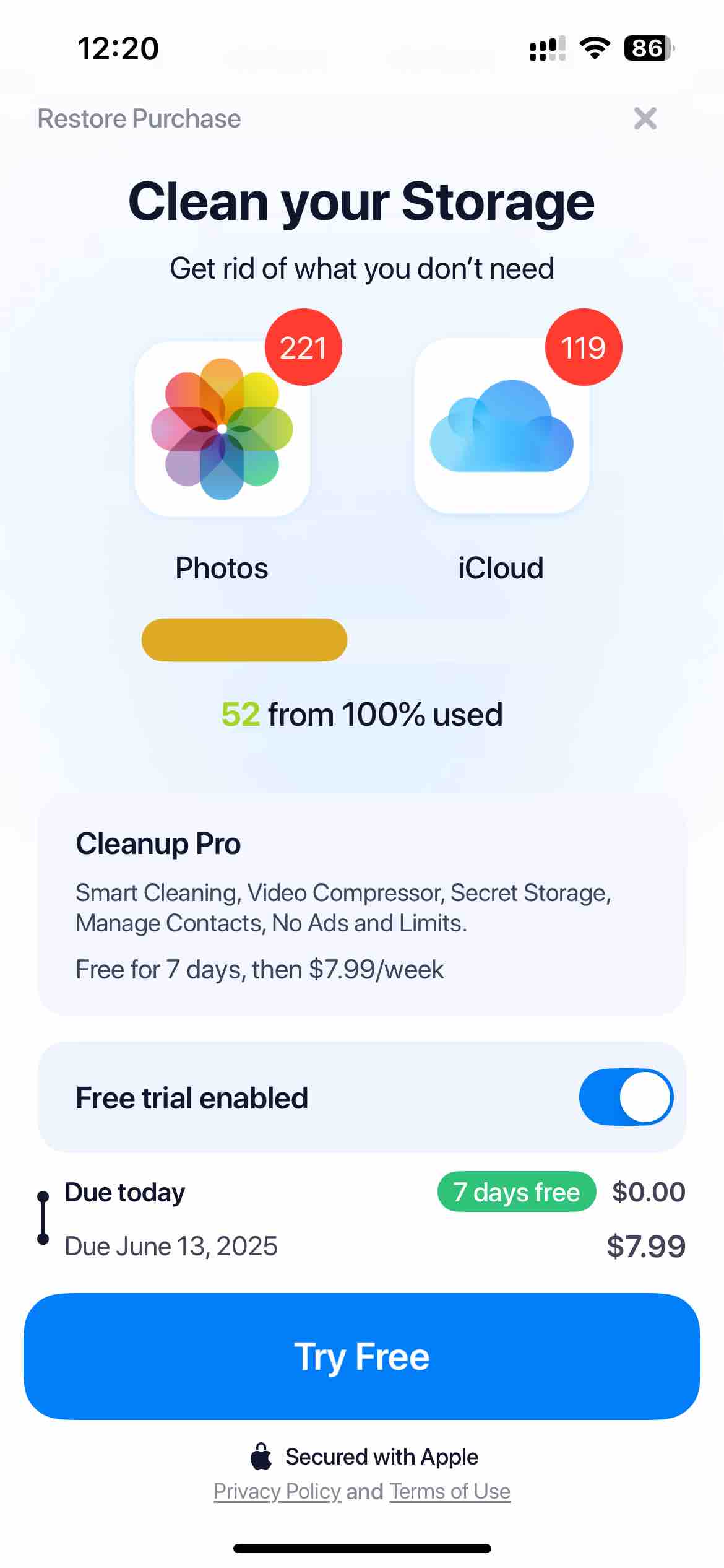 Cleanup: Phone Storage Cleaner
