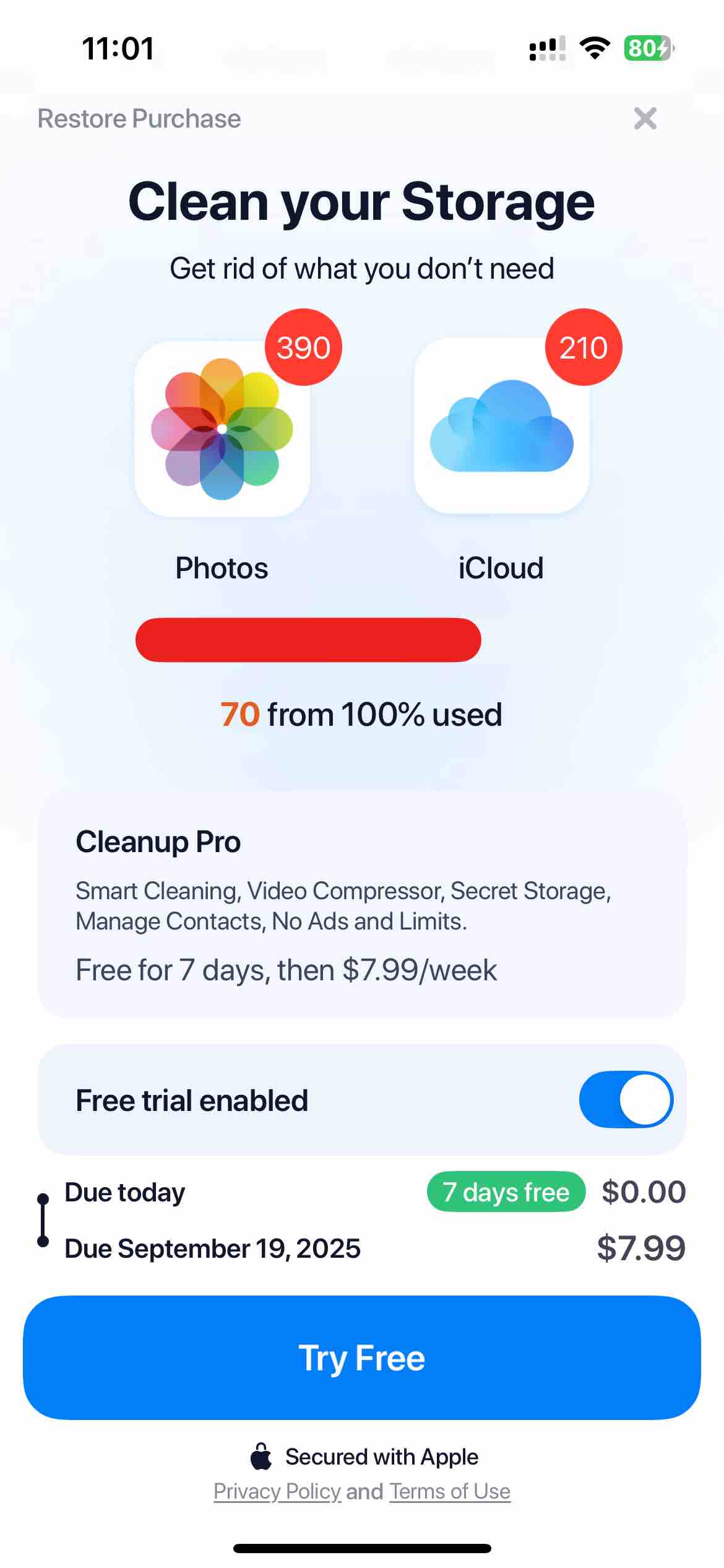 Cleanup: Phone Storage Cleaner