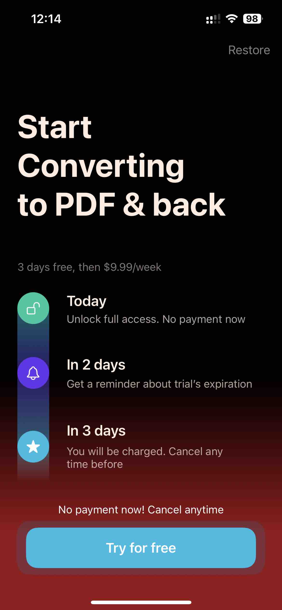 PDF Converter - Word to PDF