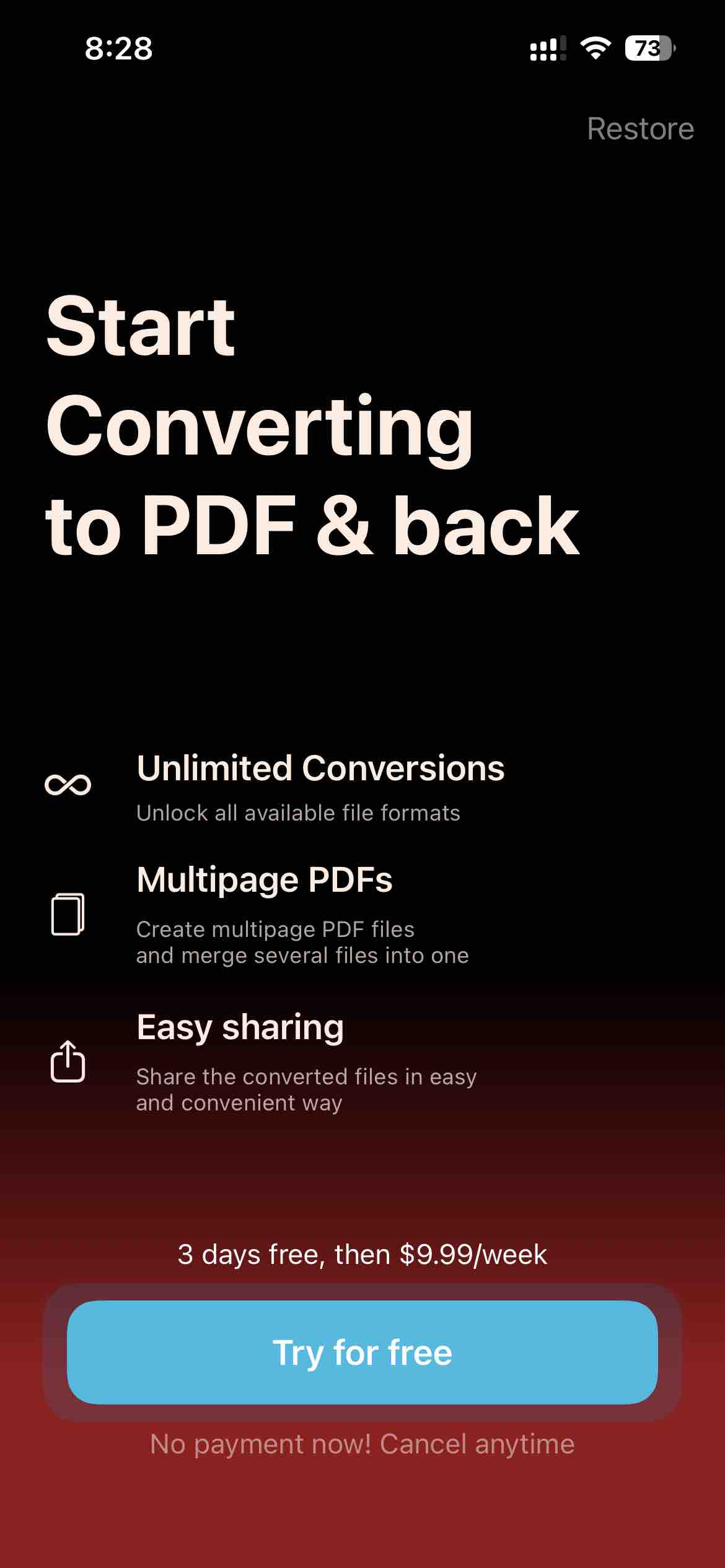 PDF Converter - Word to PDF