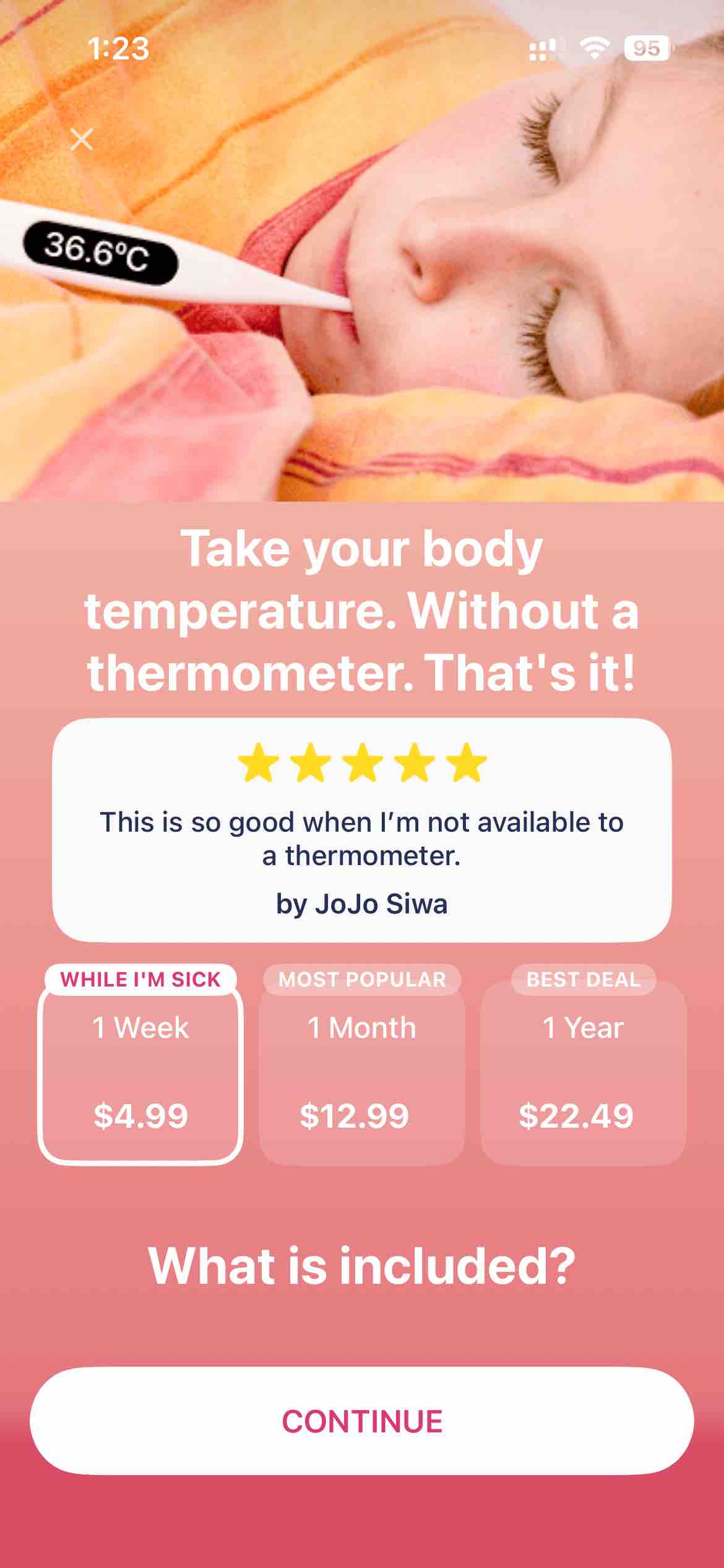 Body Temperature App For Fever