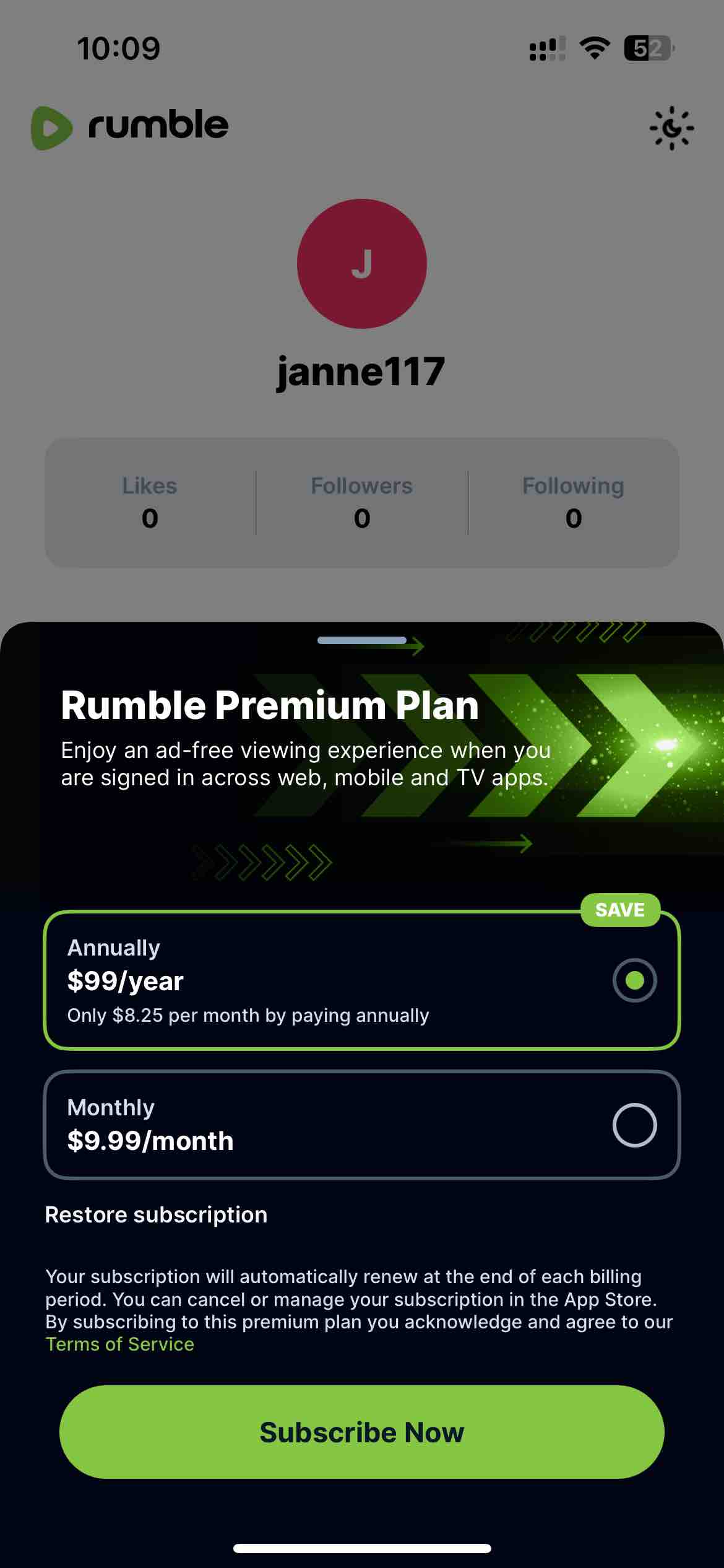 Rumble: Livestreams & Videos