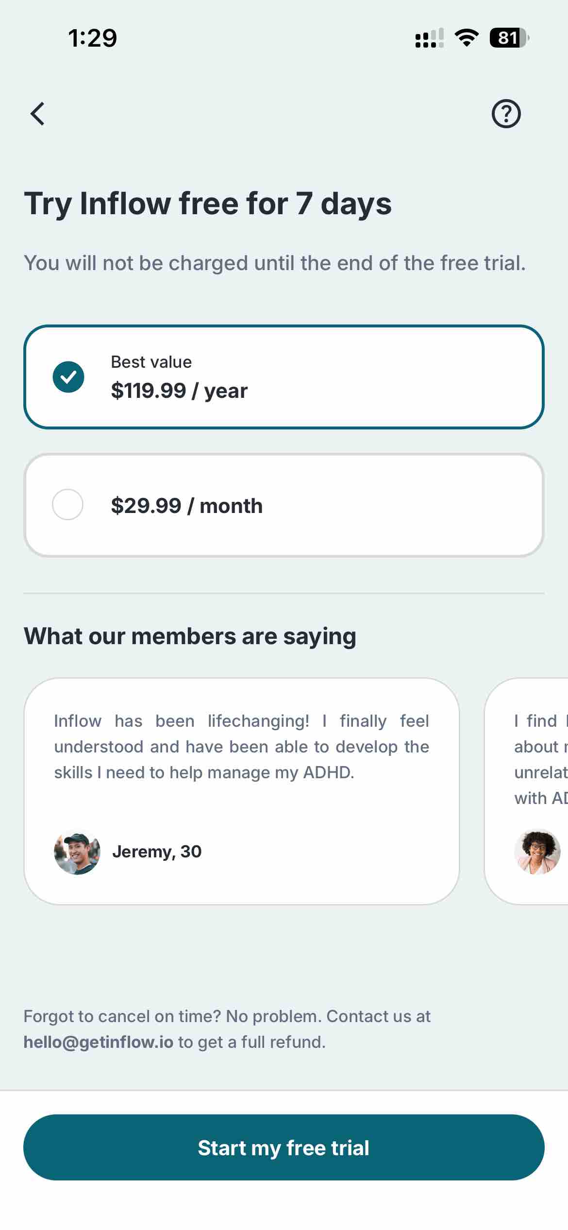Inflow - Manage your ADHD