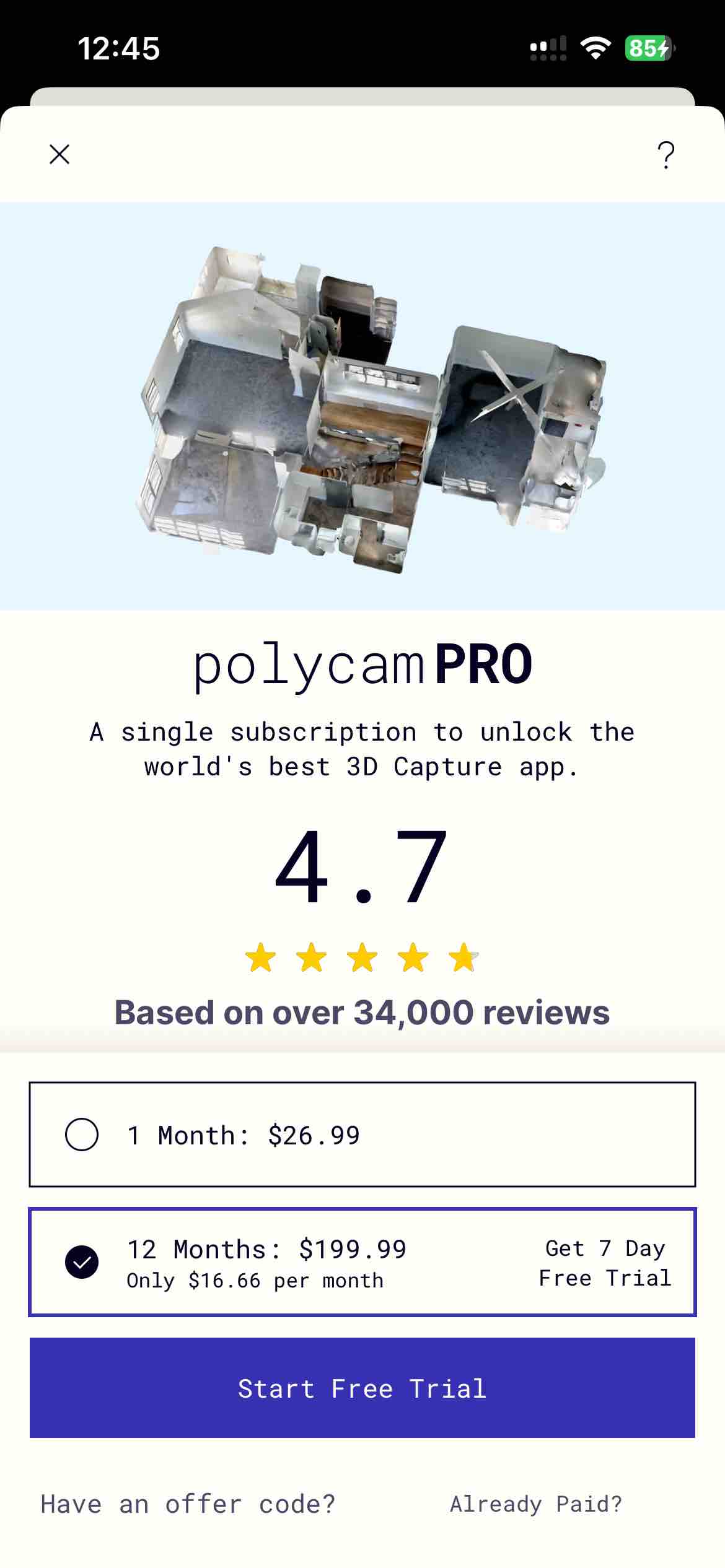 Polycam 3D Scanner, LiDAR, 360