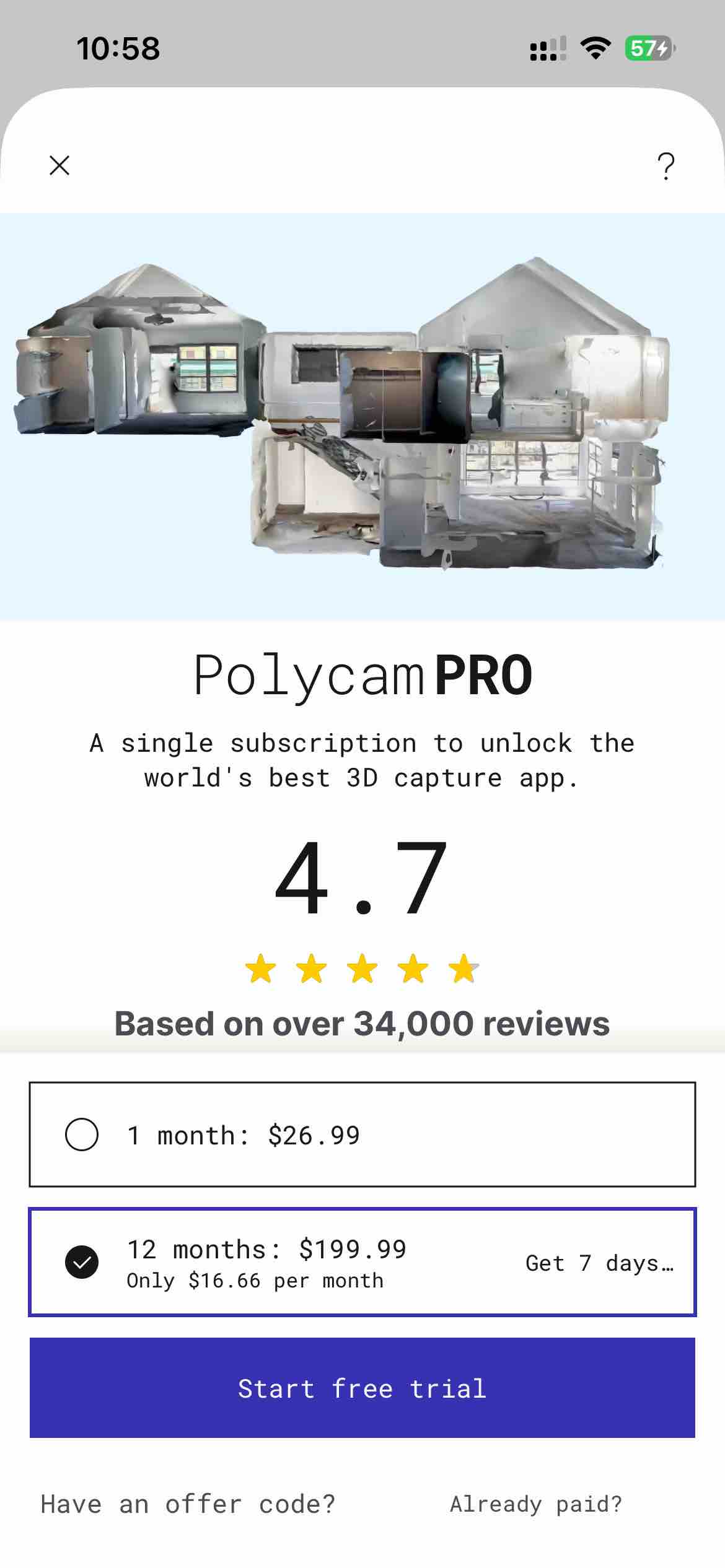 Polycam 3D Scanner, LiDAR, 360
