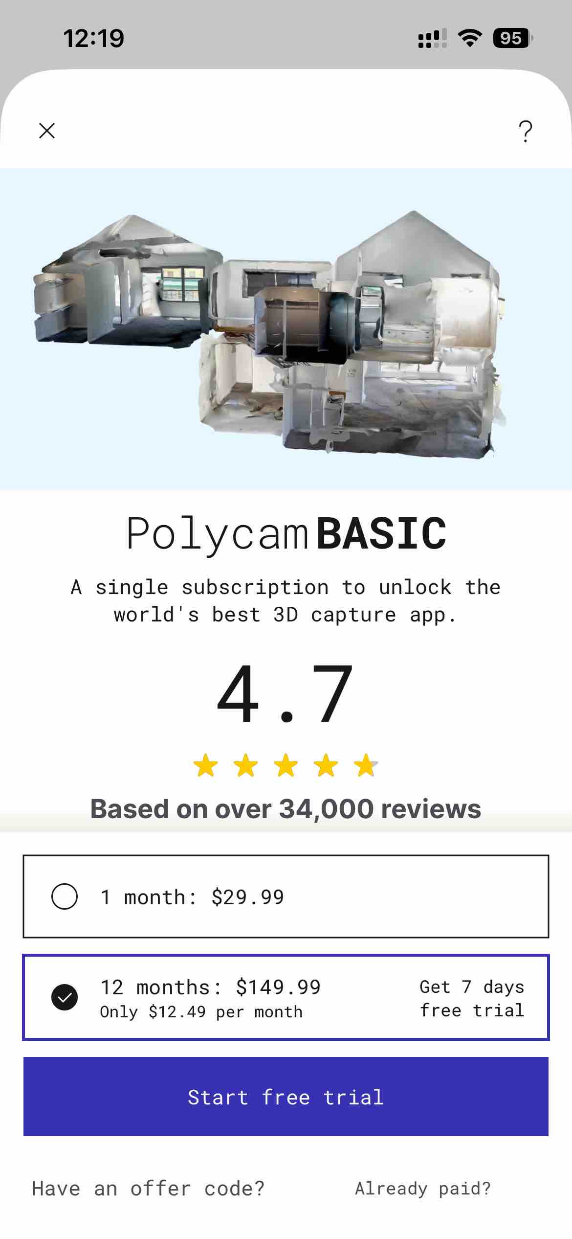 Polycam 3D Scanner, LiDAR, 360