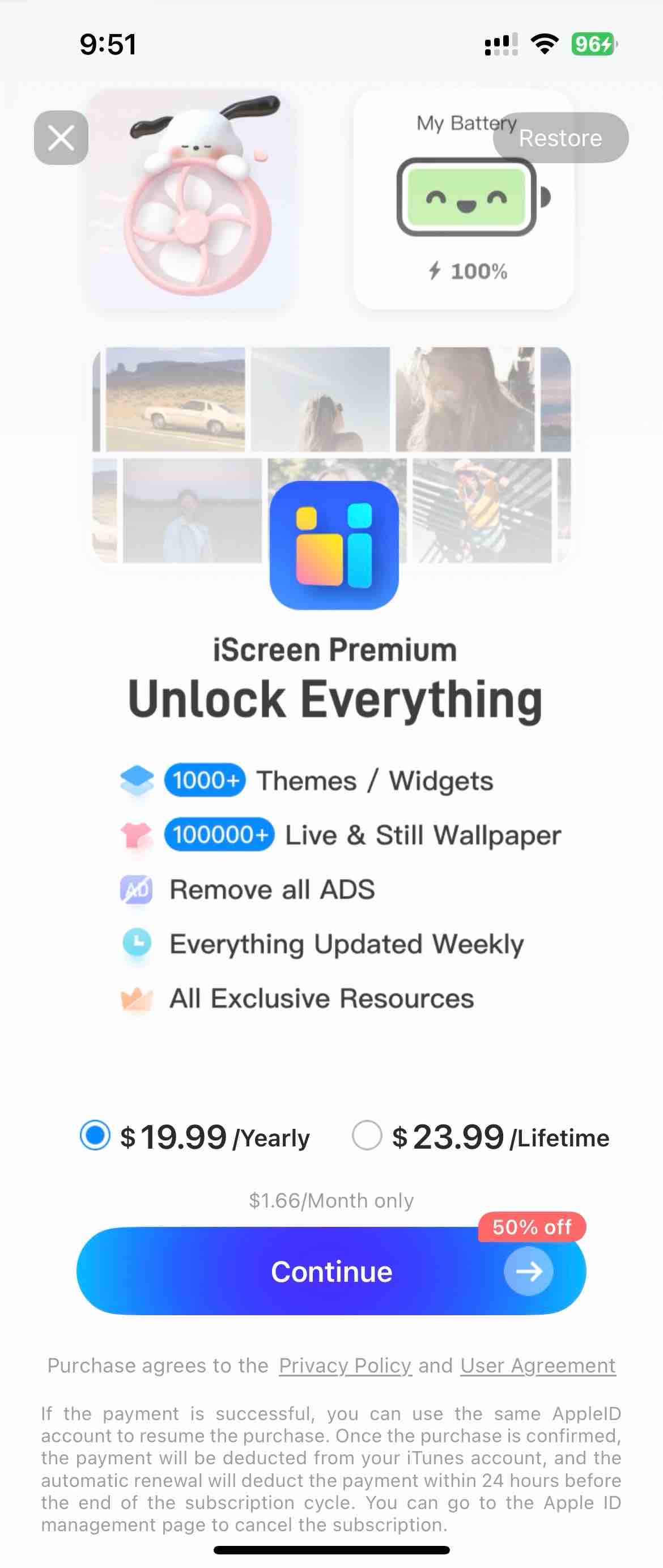 iScreen - Widgets & Wallpaper