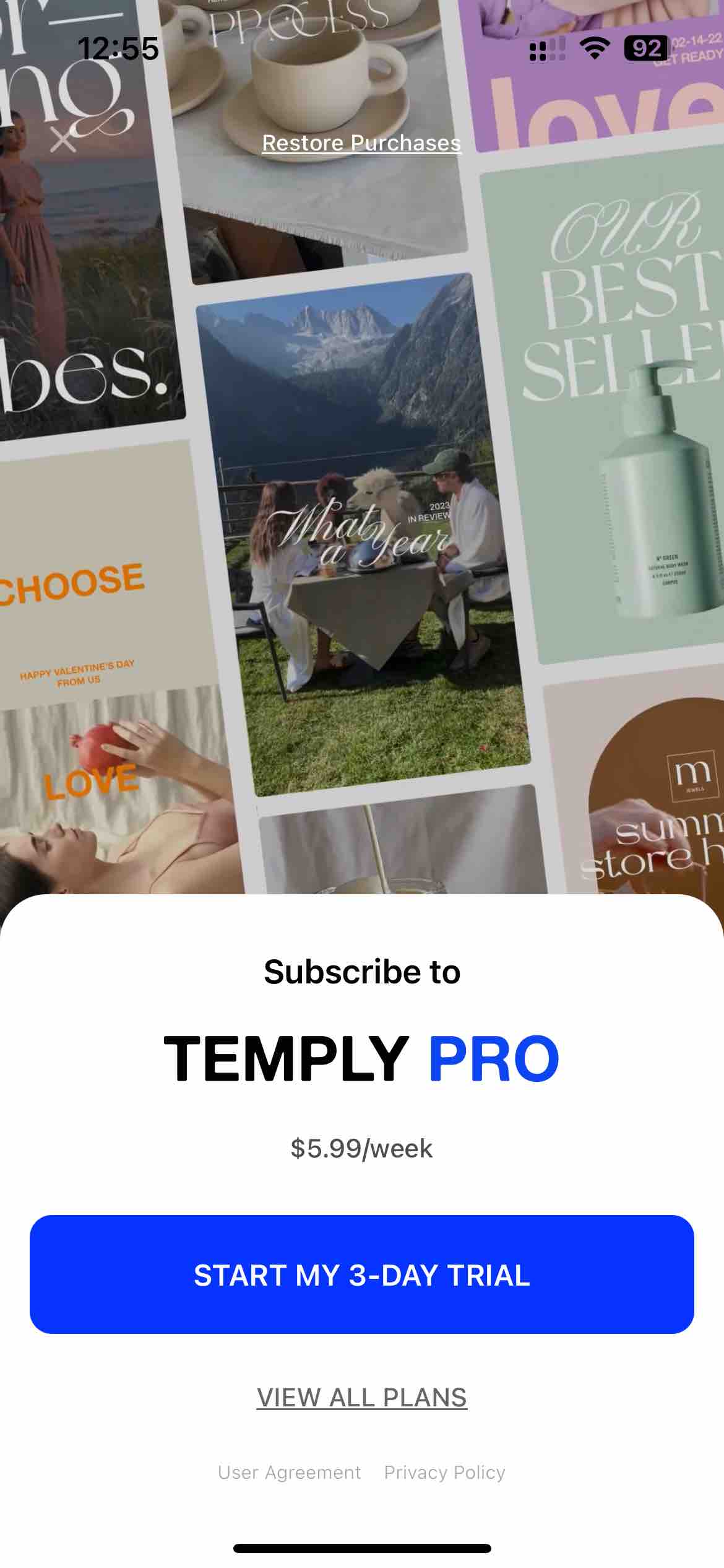 Temply: Reels Templates Maker