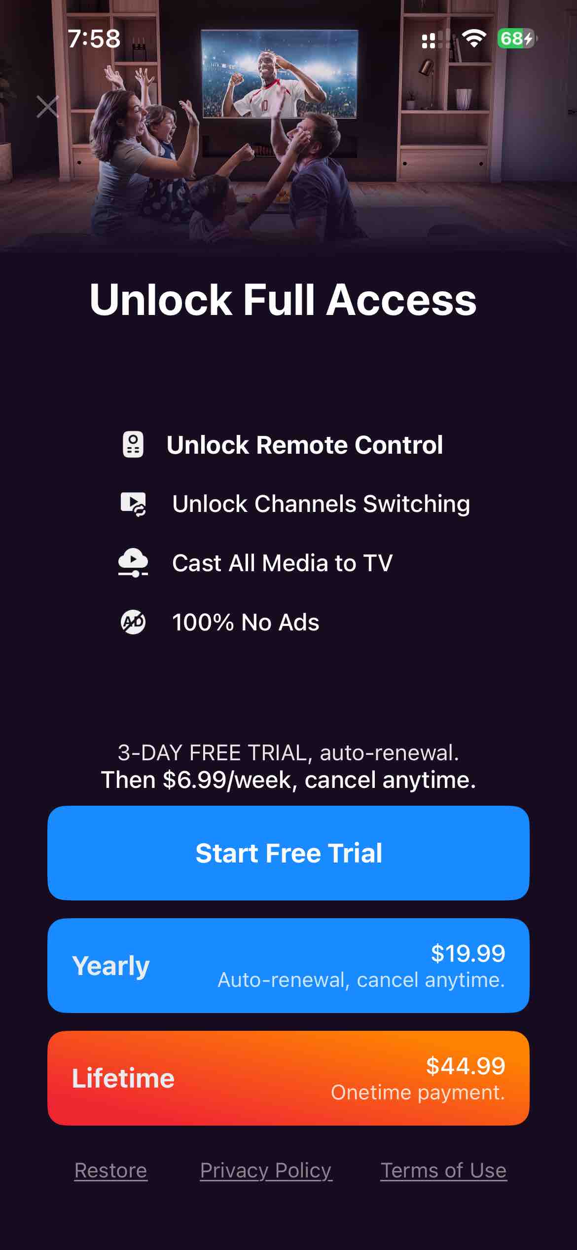 TV Remote - Universal Control