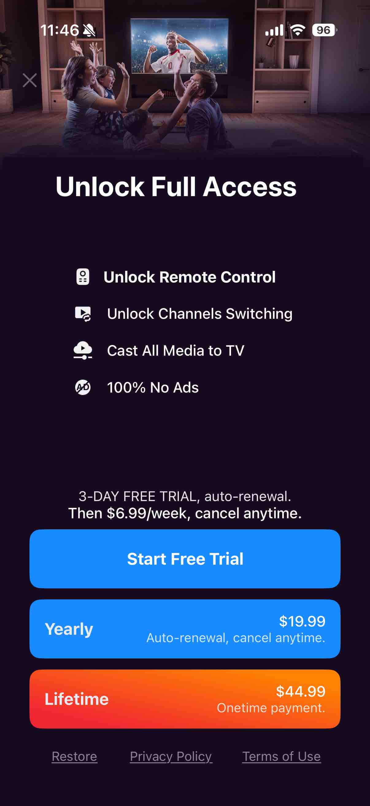 TV Remote - Universal Control