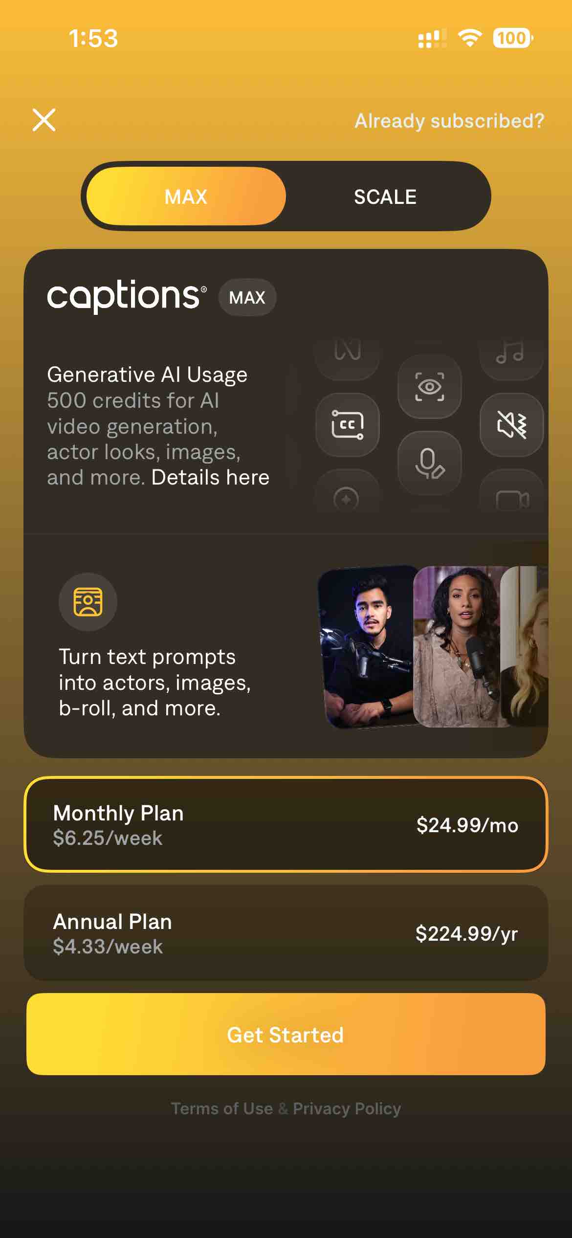 Captions: AI Edits Your Video