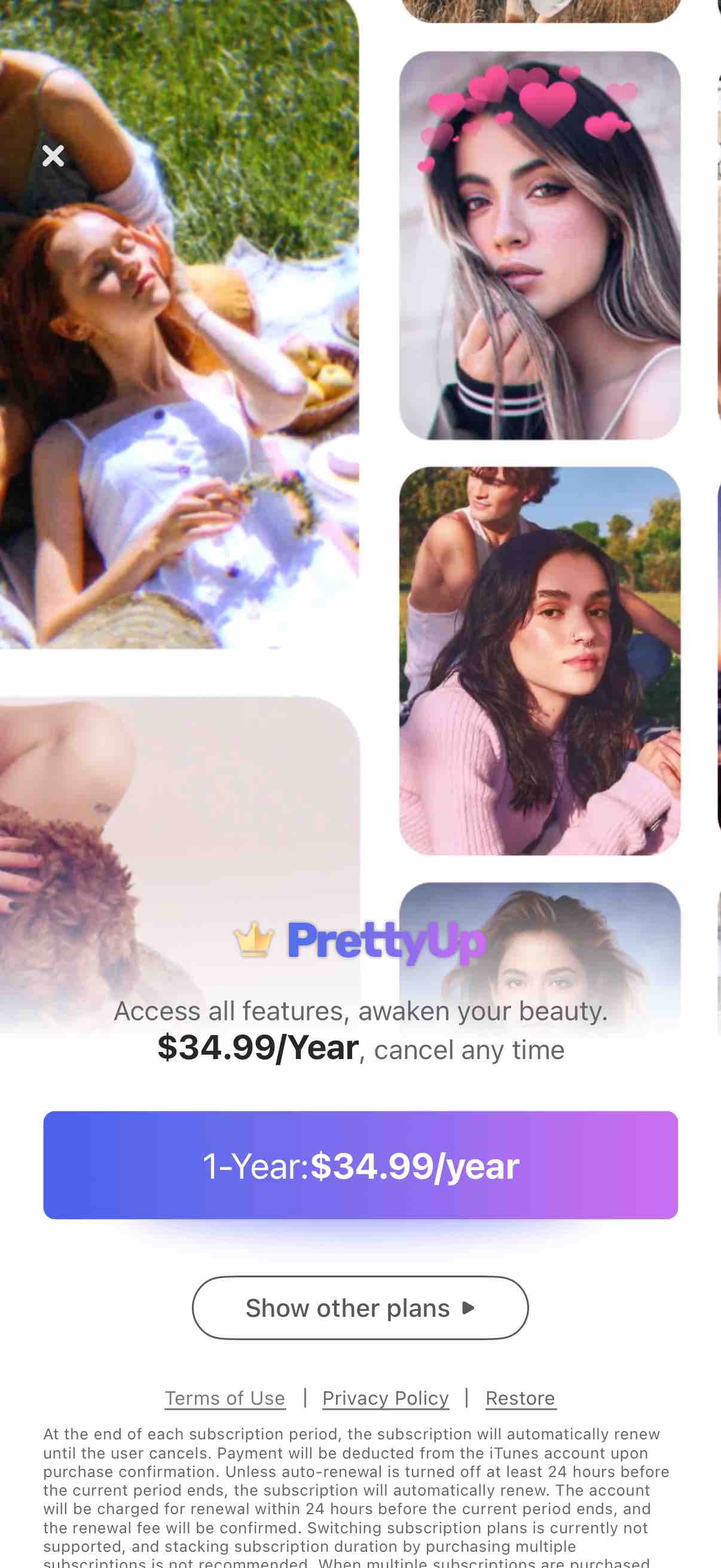 PrettyUp-Portrait Editor Video
