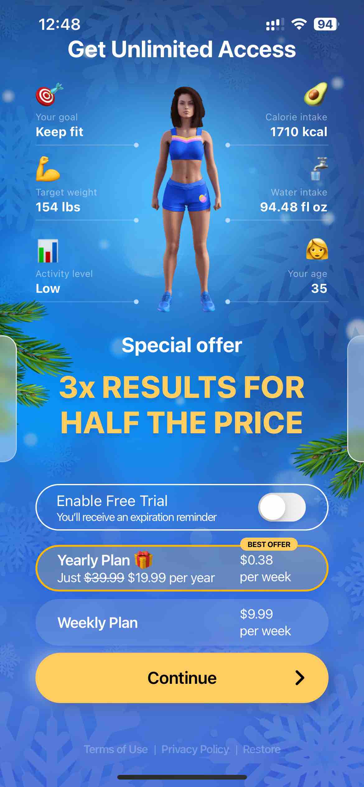 HitMeal Calorie & Food Tracker
