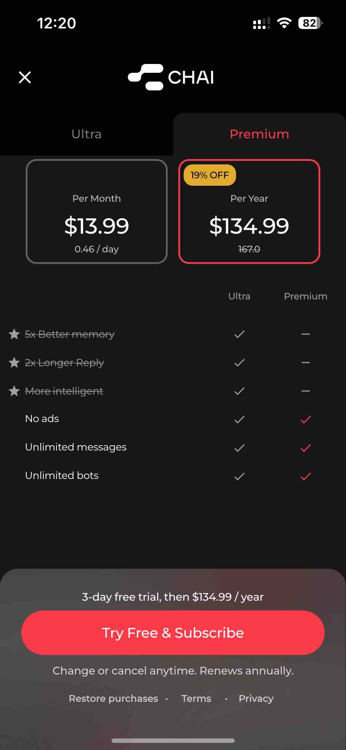 CHAI: Social AI Platform- Chat