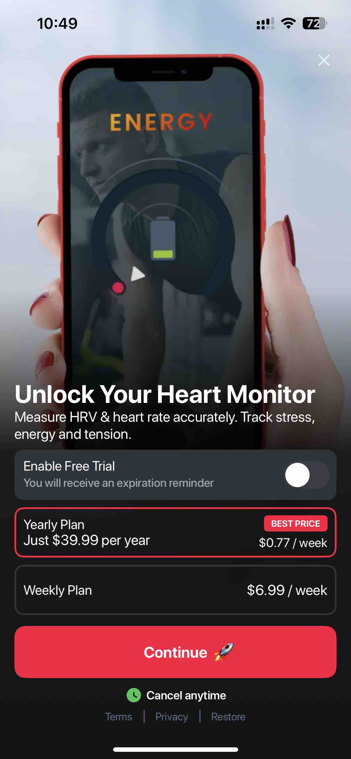Heartify: Heart Health Monitor