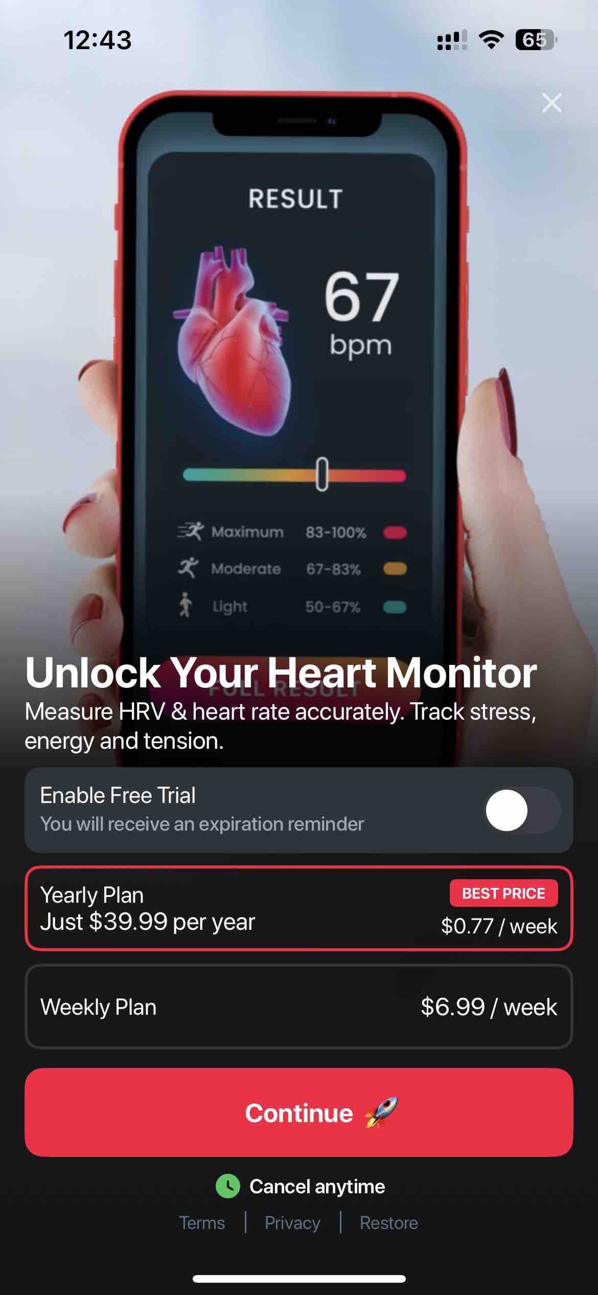 Heartify: Heart Health Monitor