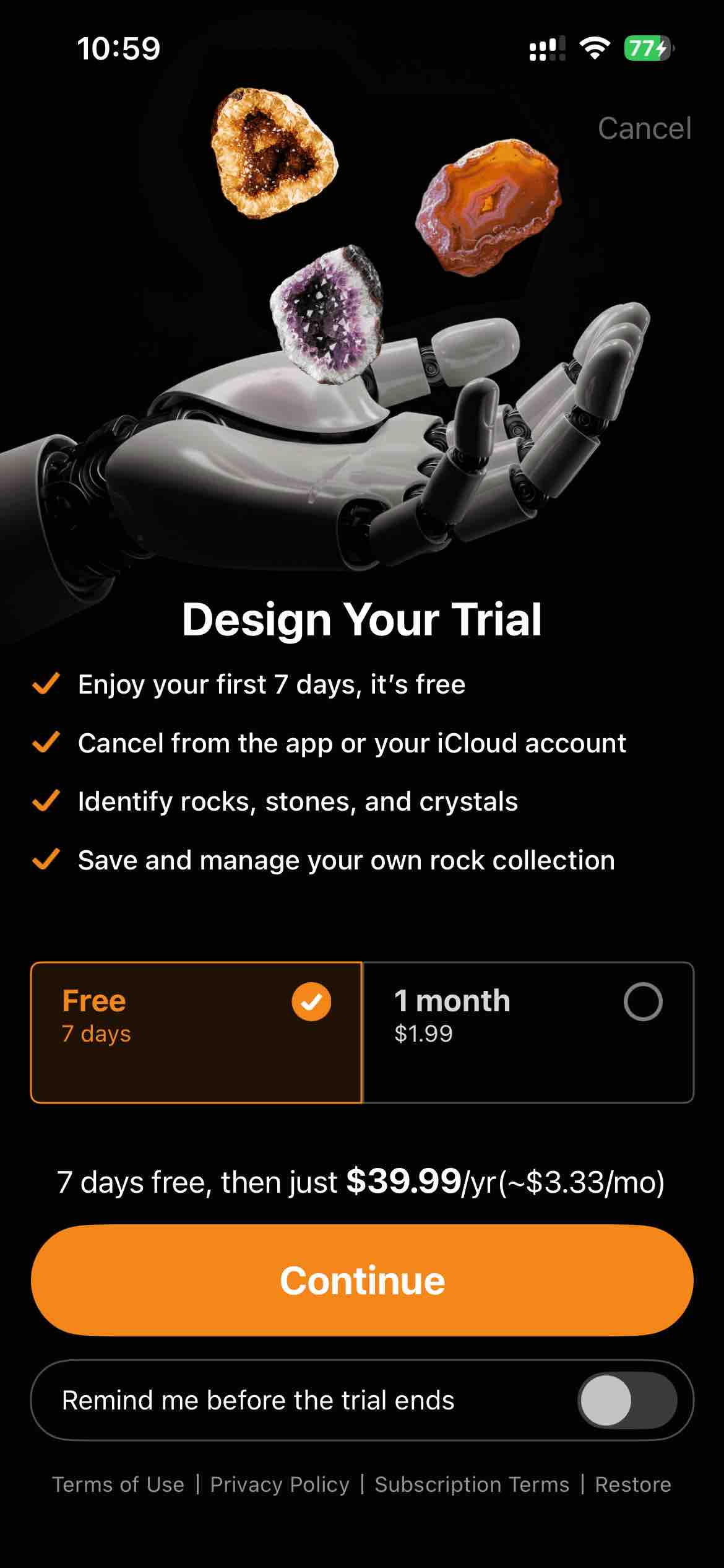 Rock Identifier: Stone ID