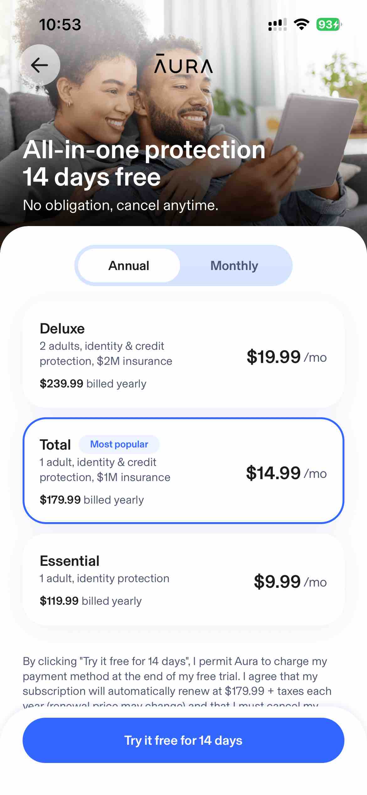 Aura: Security & Protection