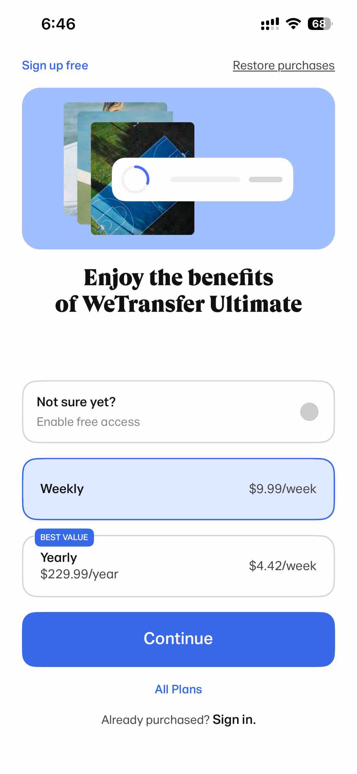 WeTransfer: Transfer Files