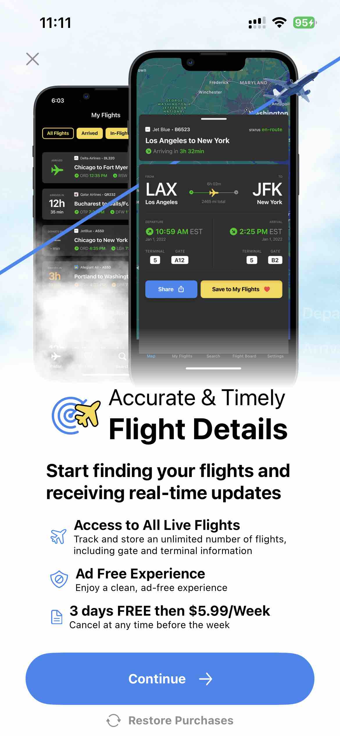 Flight Tracker Live