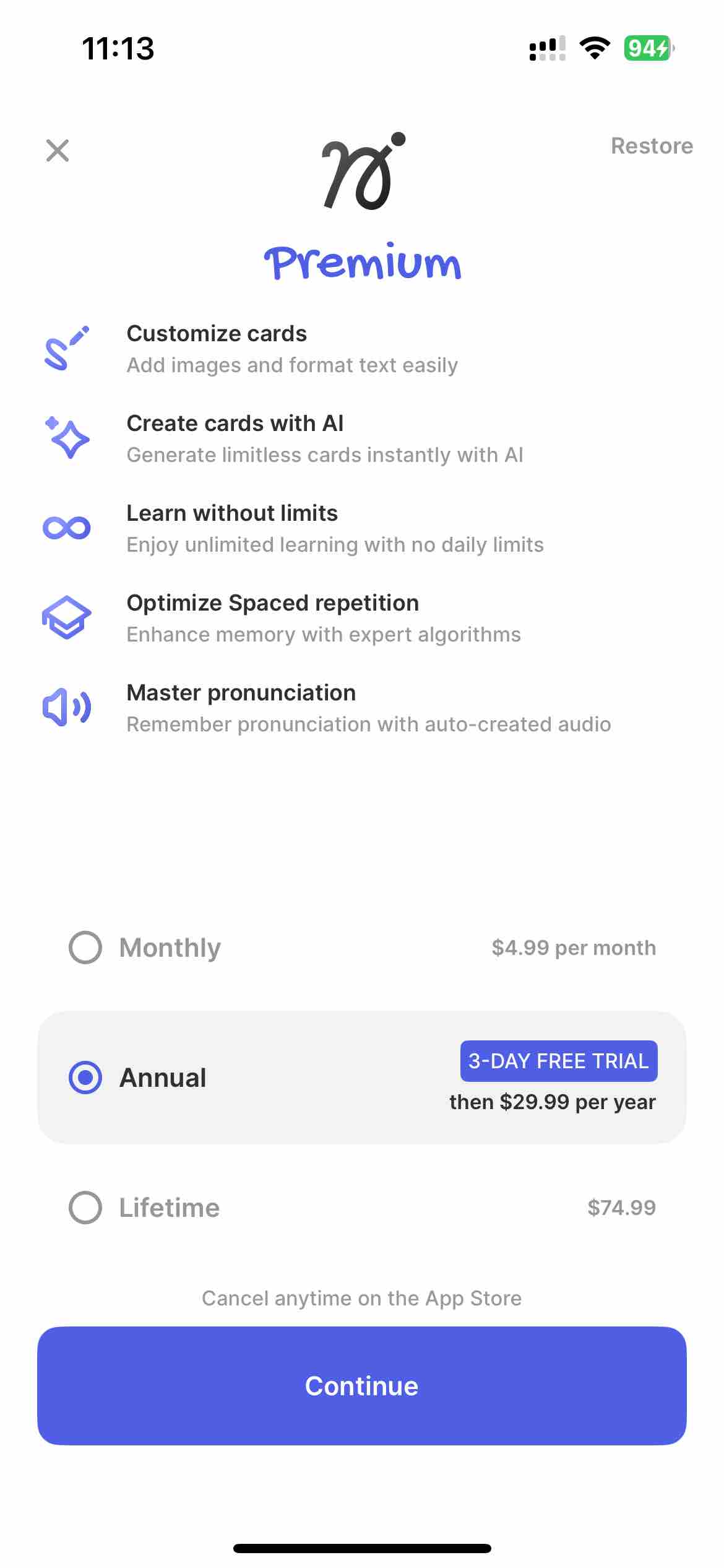 Anki Pro: Study Flashcards