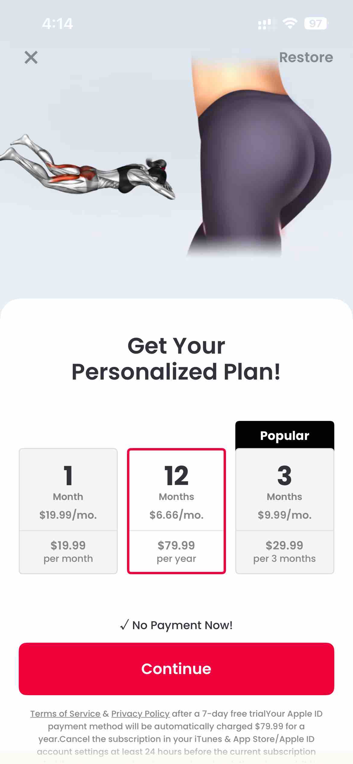 JustFit: Lazy Workout & Fit