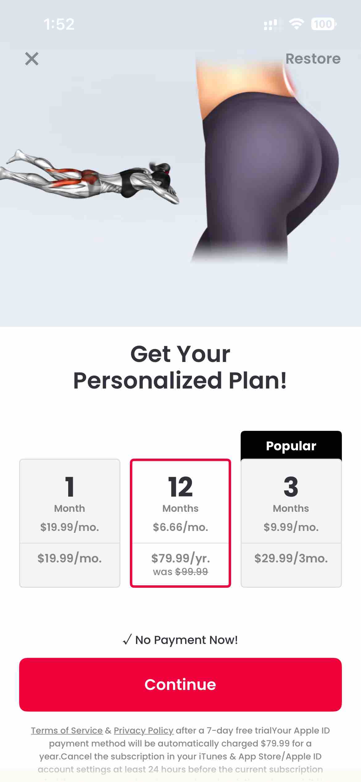 JustFit: Lazy Workout & Fit