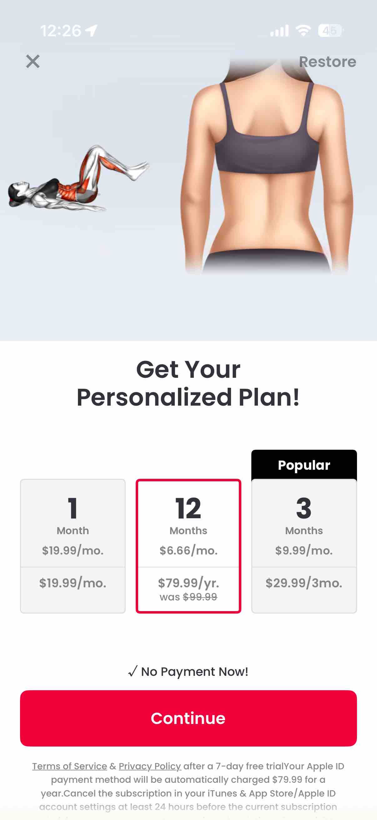 JustFit: Lazy Workout & Fit
