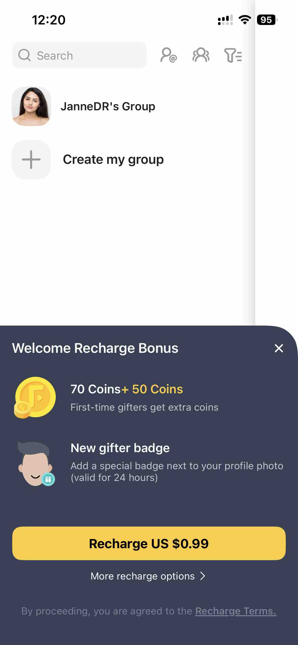 Fambase: Live & Group Chat