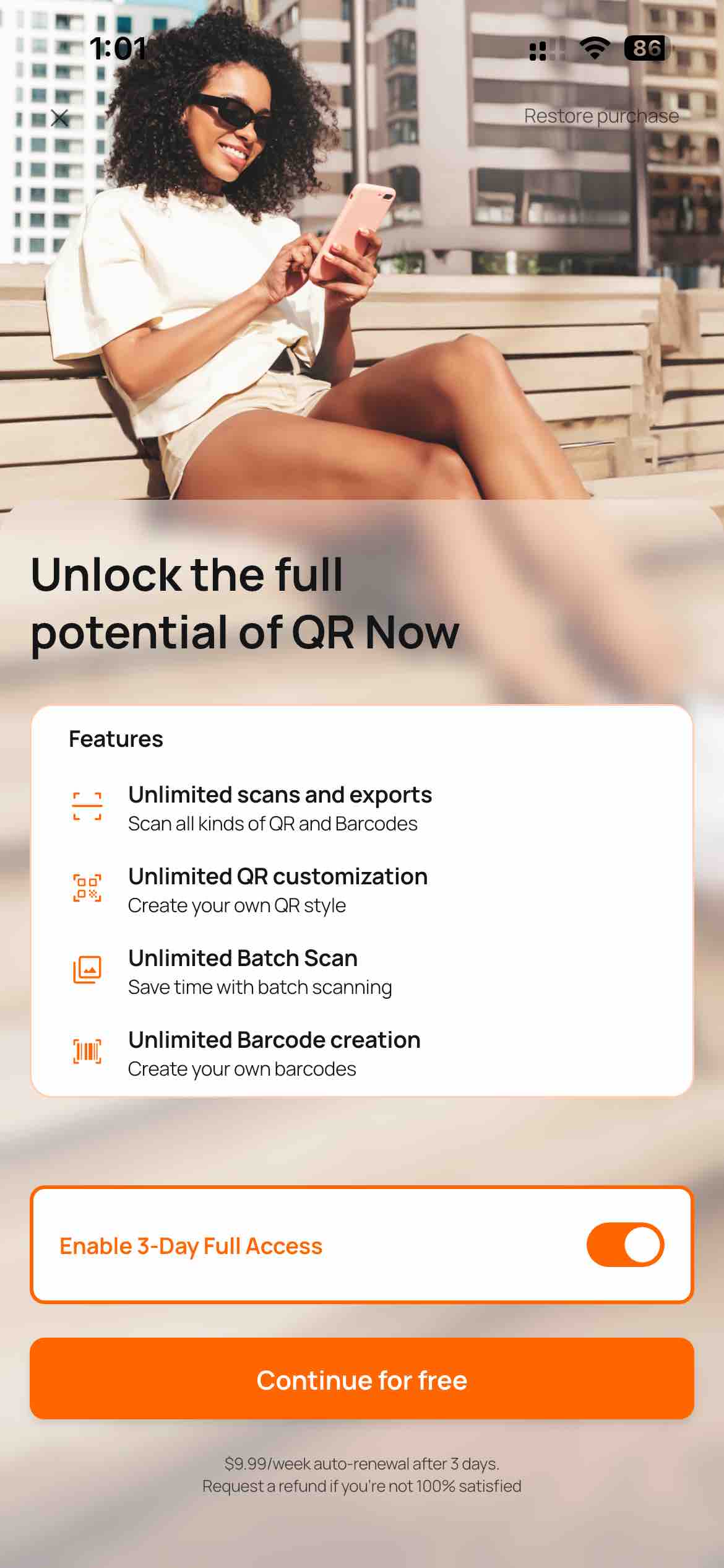 QR Code Reader*Barcode Scanner