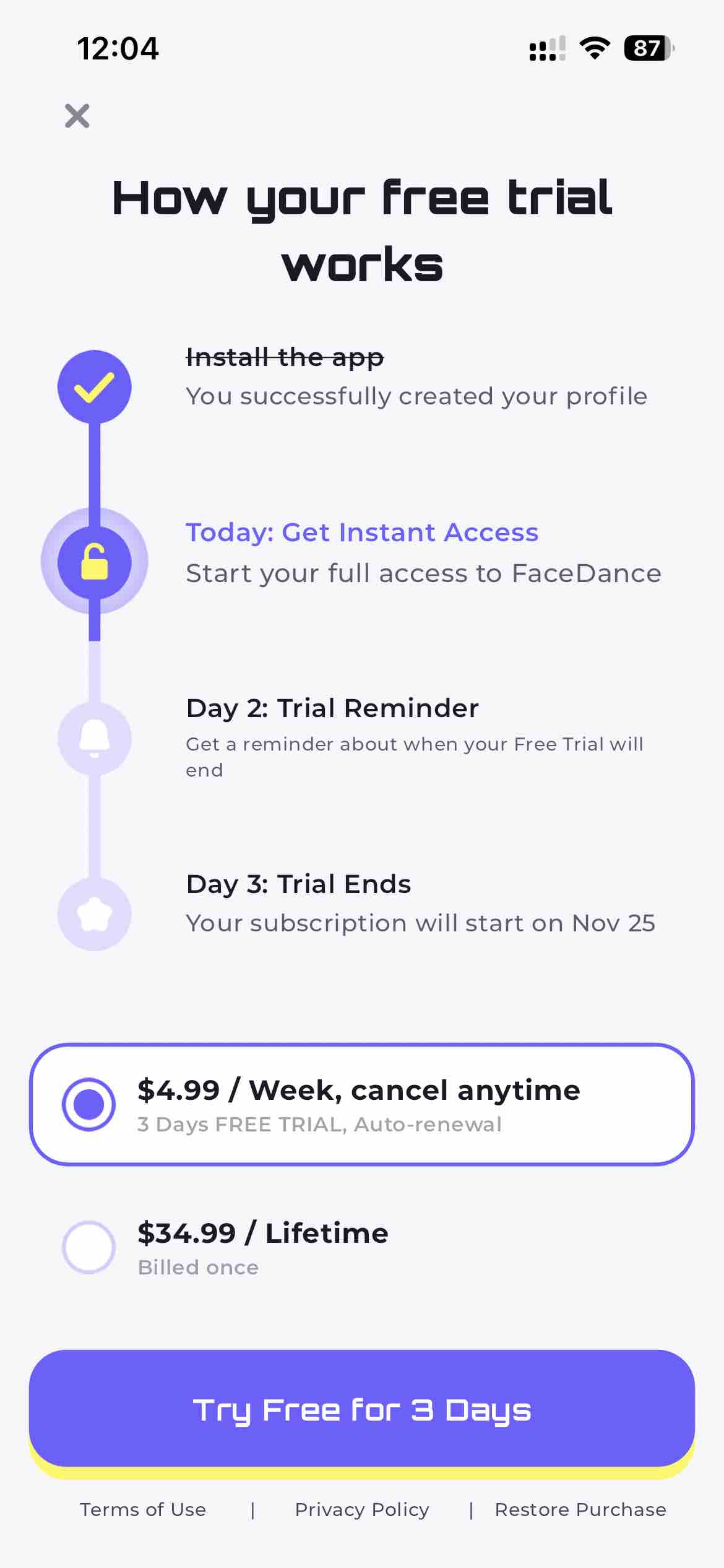 Face Dance: AI Photo Animator