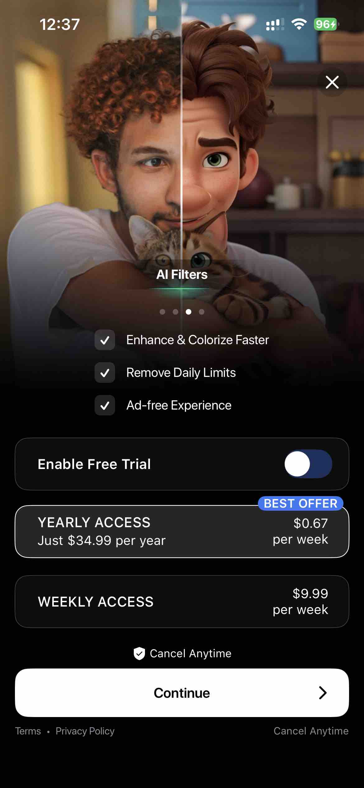 PhotoApp - AI Photo Enhancer
