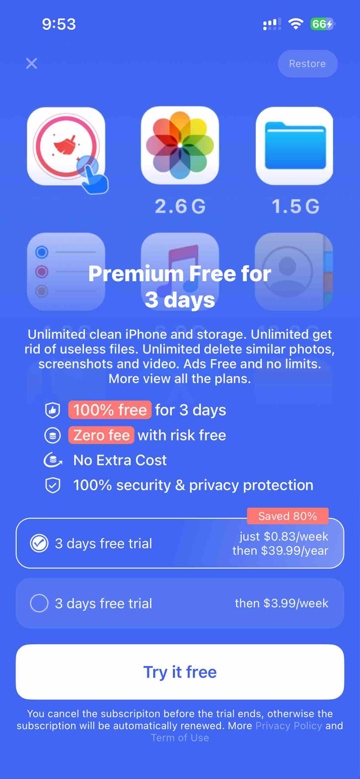 Simple Cleaner-Clean Storage
