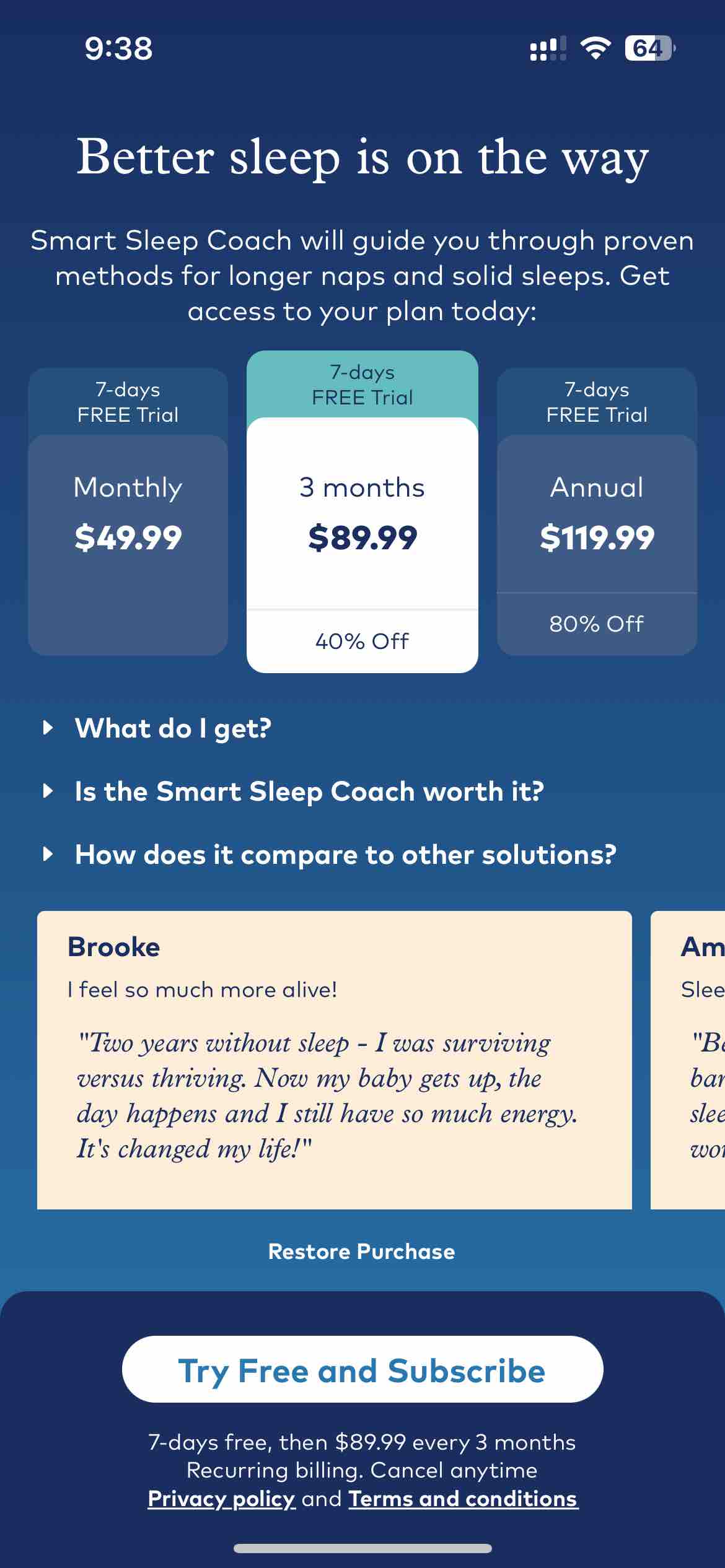 Smart Sleep Coach by Pampers™