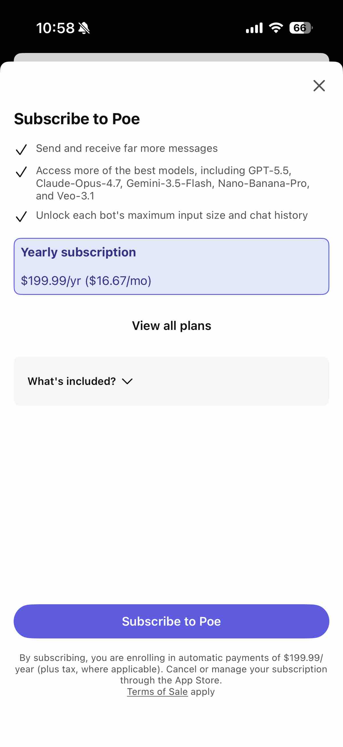 Poe – Fast AI Chat